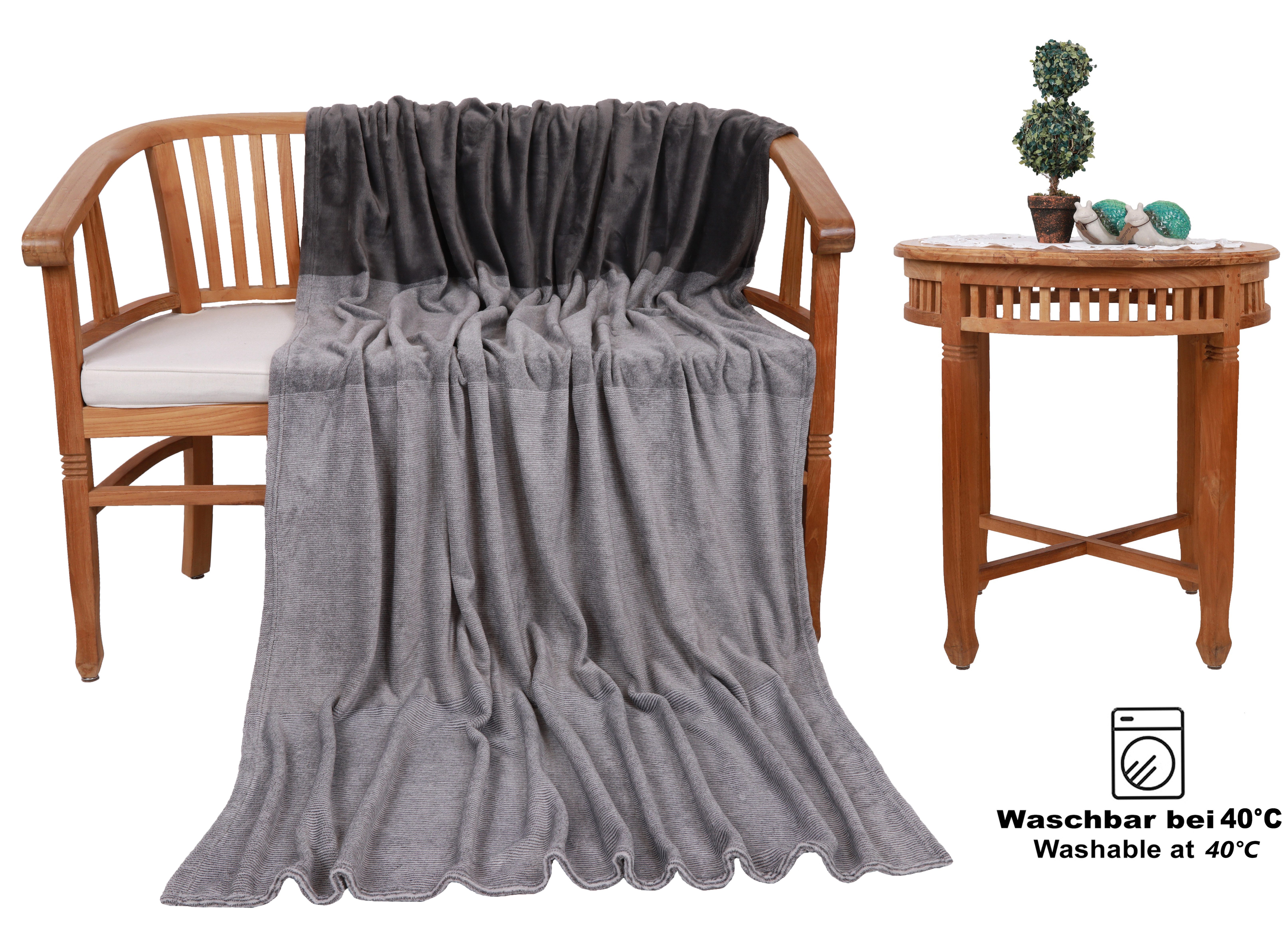 Wohndecke Kuscheldecke in der Geschenkverpackung Größe 140x190 cm, Betz, Wo günstig online kaufen