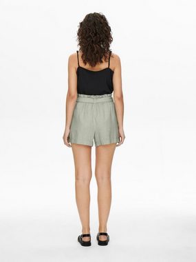 JACQUELINE de YONG Shorts Kurze Stoff Shorts Paperback Hose aus Leinen JDYSAY 4910 in Mint