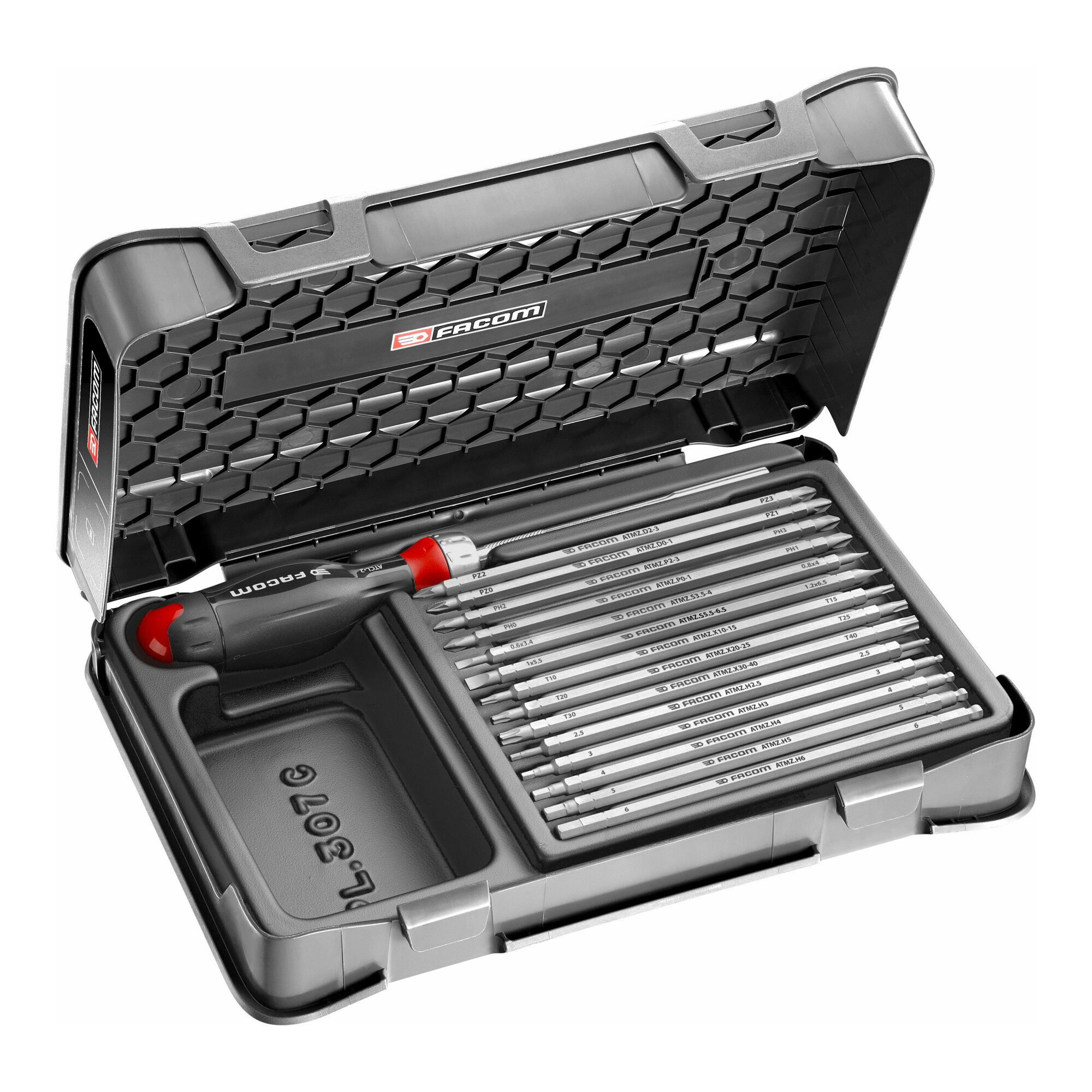 Facom Schraubendreher Facom PROTWIST® - Klingenhalter, umsteckbare Klingen im Kunststoffkoff