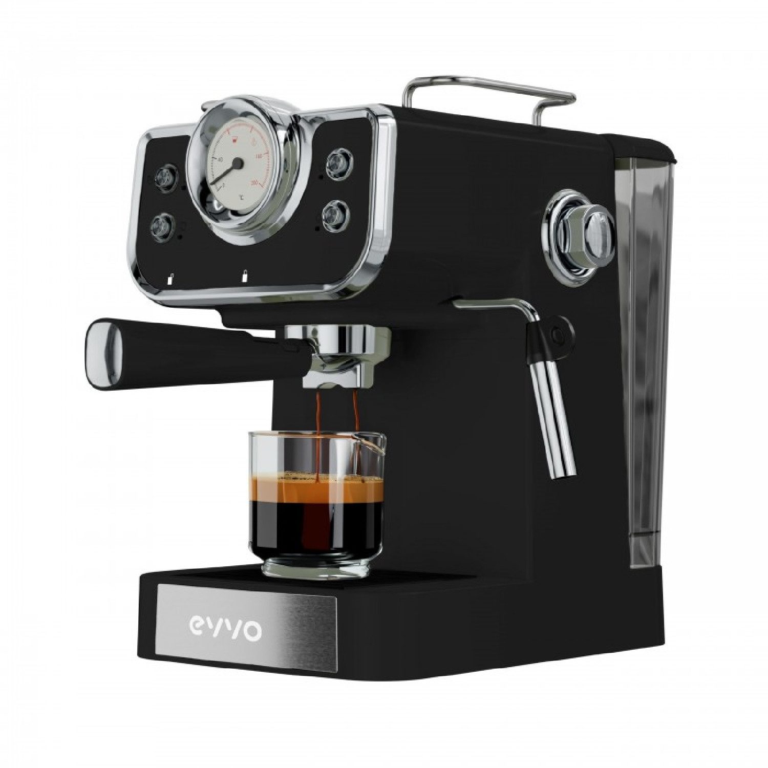 Cecotec Espressomaschine, Espresso EVVO Intensa Retro Negro