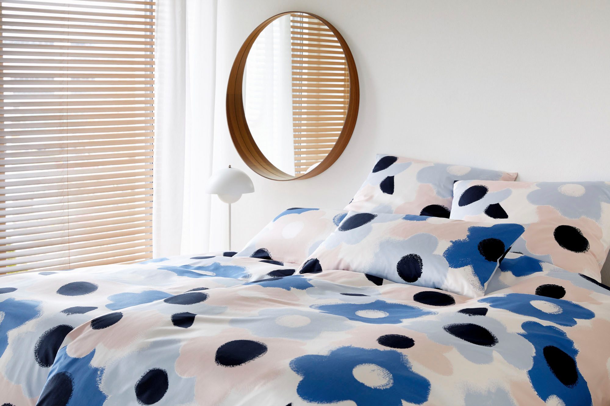Elegante Bettwäsche Flowers, Mako-Satin, 2 teilig, günstig online kaufen