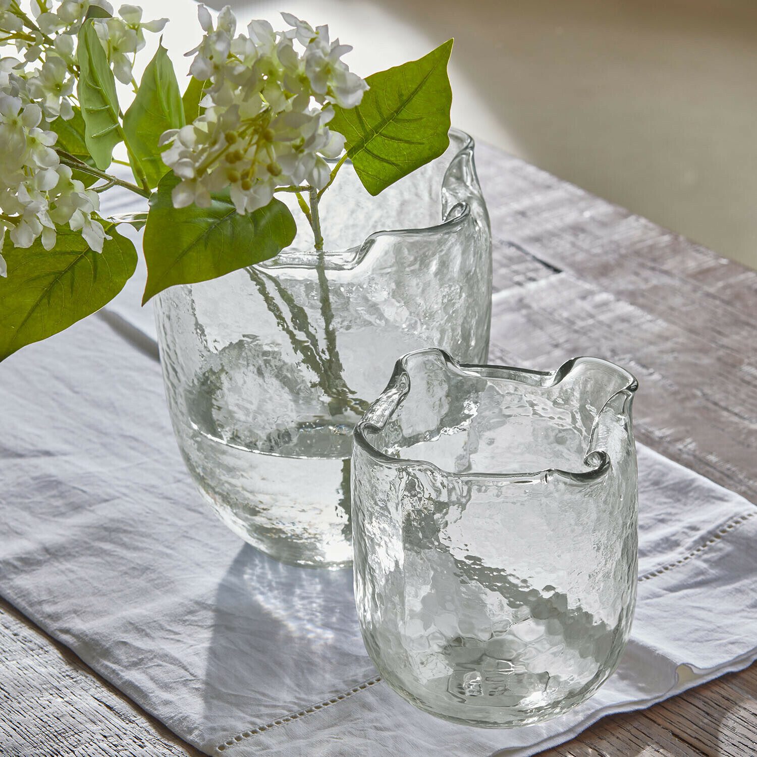 Mirabeau Tischvase Vase 2er Set Felucia klar