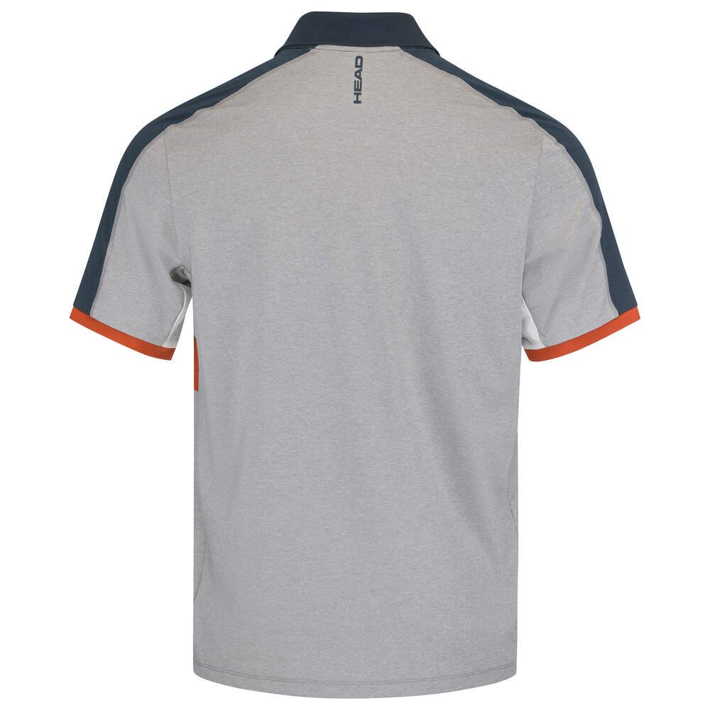 Head Poloshirt Tennis-Padel Tech (atmungsaktiv, schnell trocknend) hellgrau günstig online kaufen