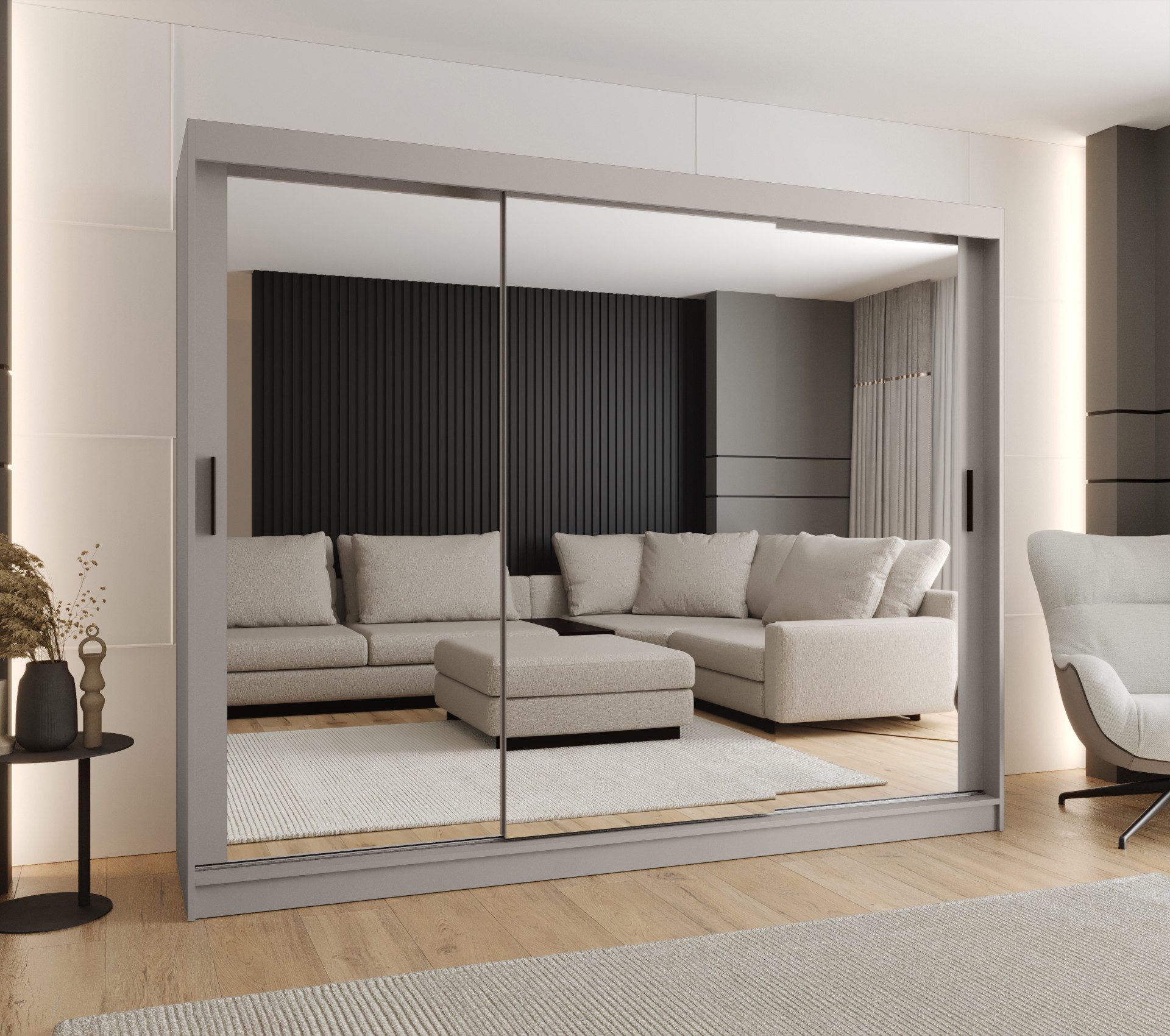 ABIKS MÖBEL Schwebetürenschrank RUBINO T 250 günstig online kaufen