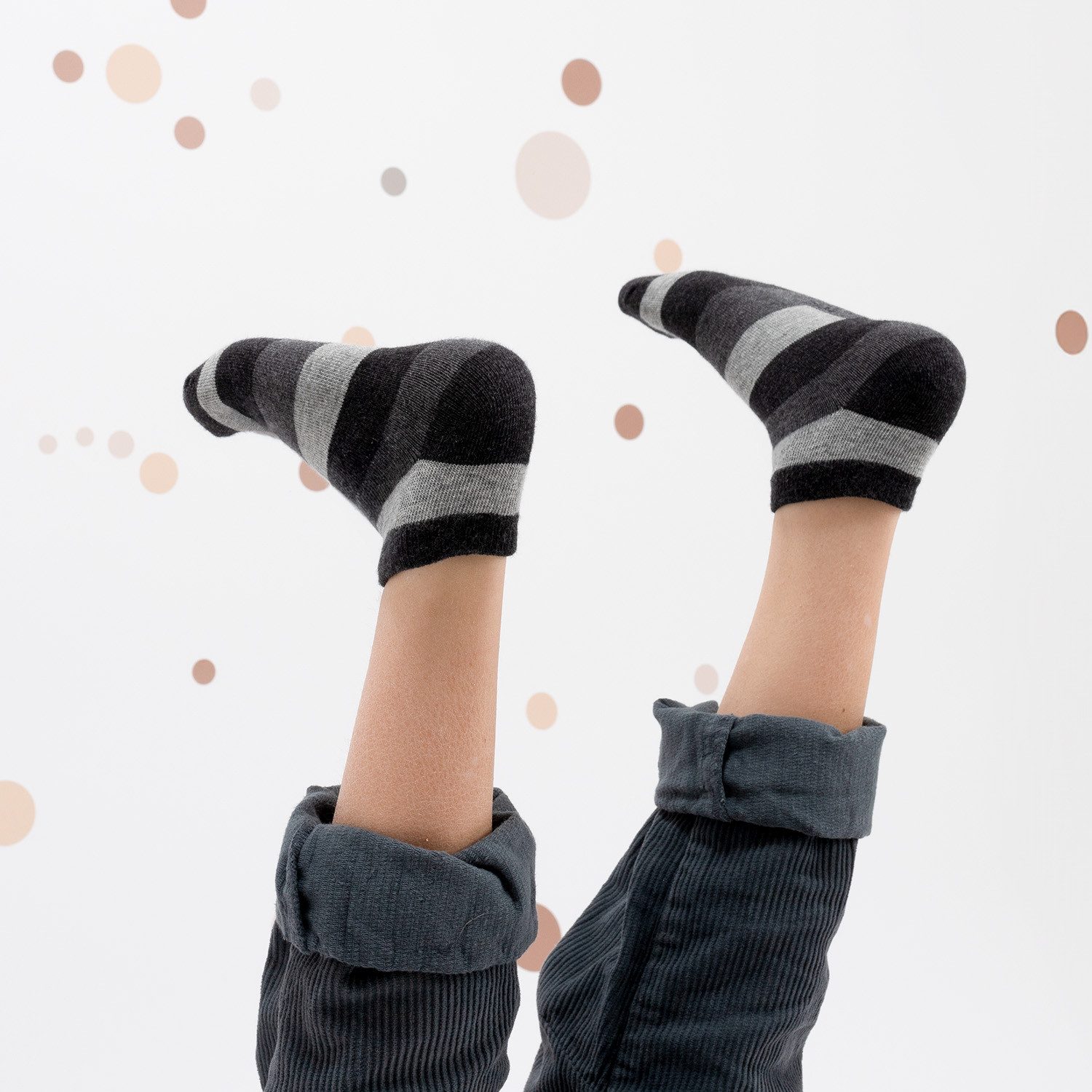 OCCULTO Sneakersocken Occulto Kinder Sneaker Socken 10er Pack (Modell: Mikl) (10-Paar)