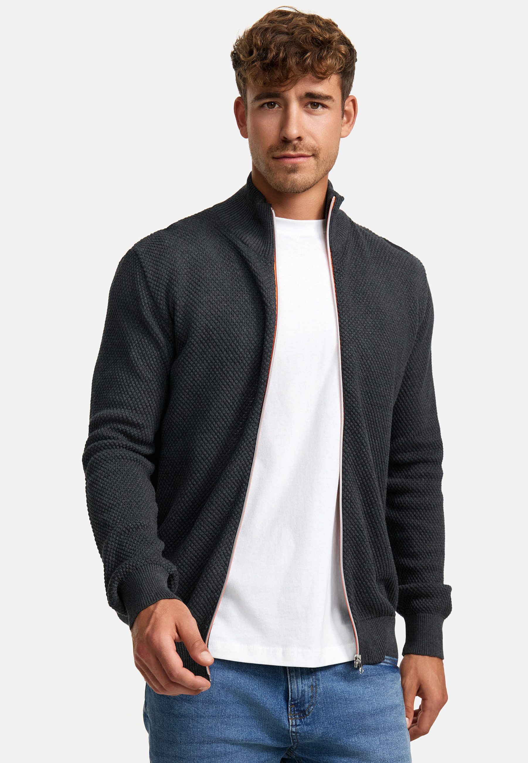 Kronstadt Sweatjacke KSErik Zip Feinstrickjacke mit günstig online kaufen