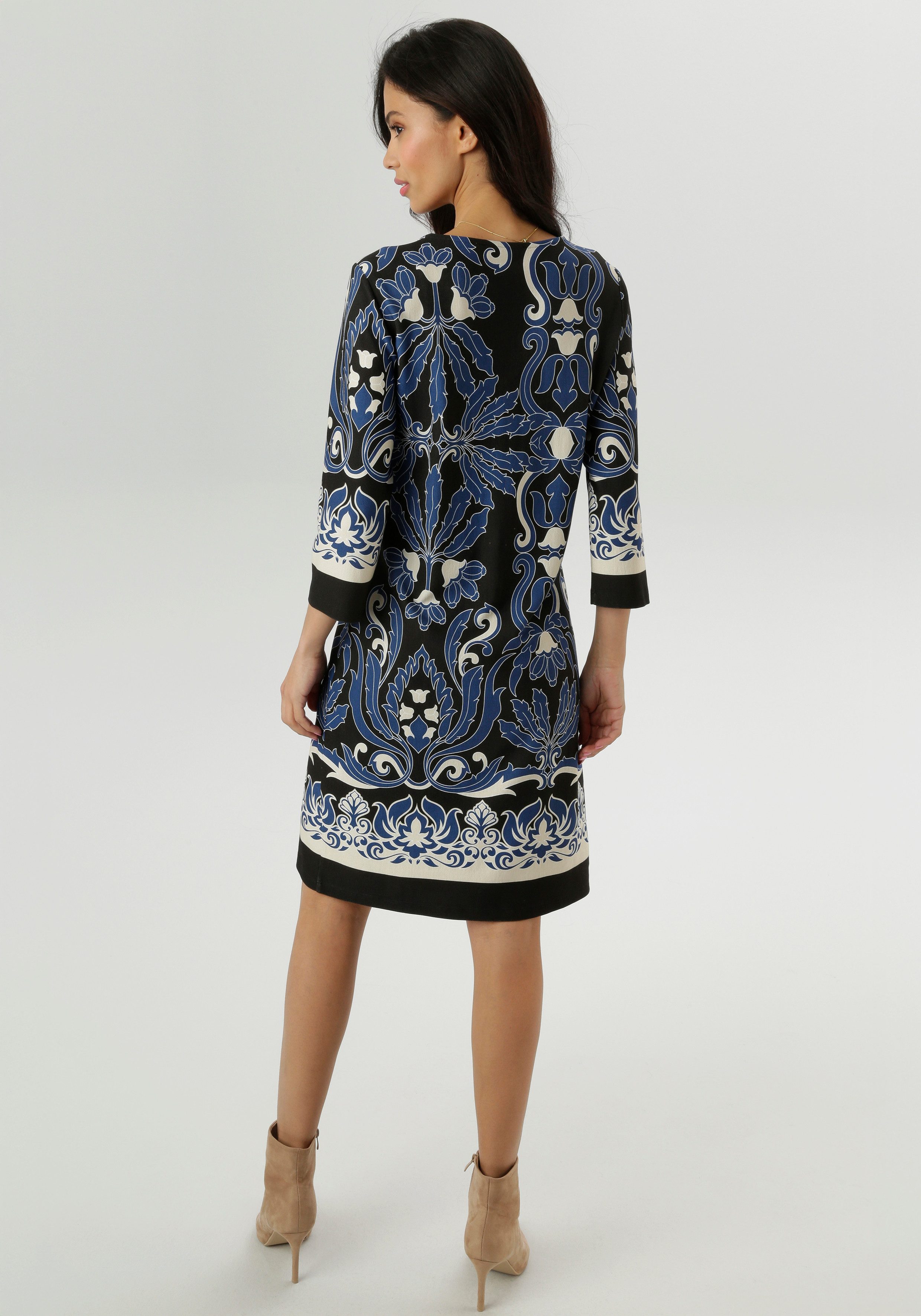 Aniston SELECTED Jerseykleid mit Ornamenten- und günstig online kaufen