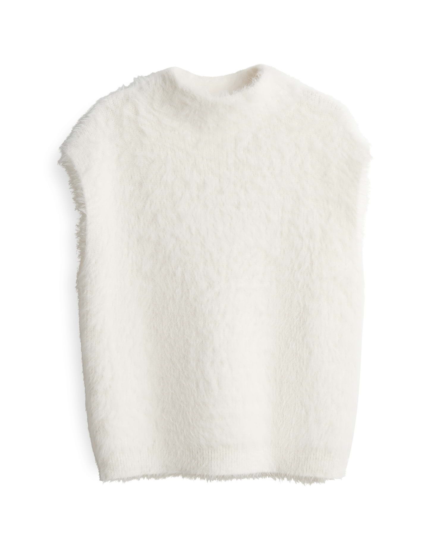Strickpullover TANNI Slim mit haarigem Effektgarn