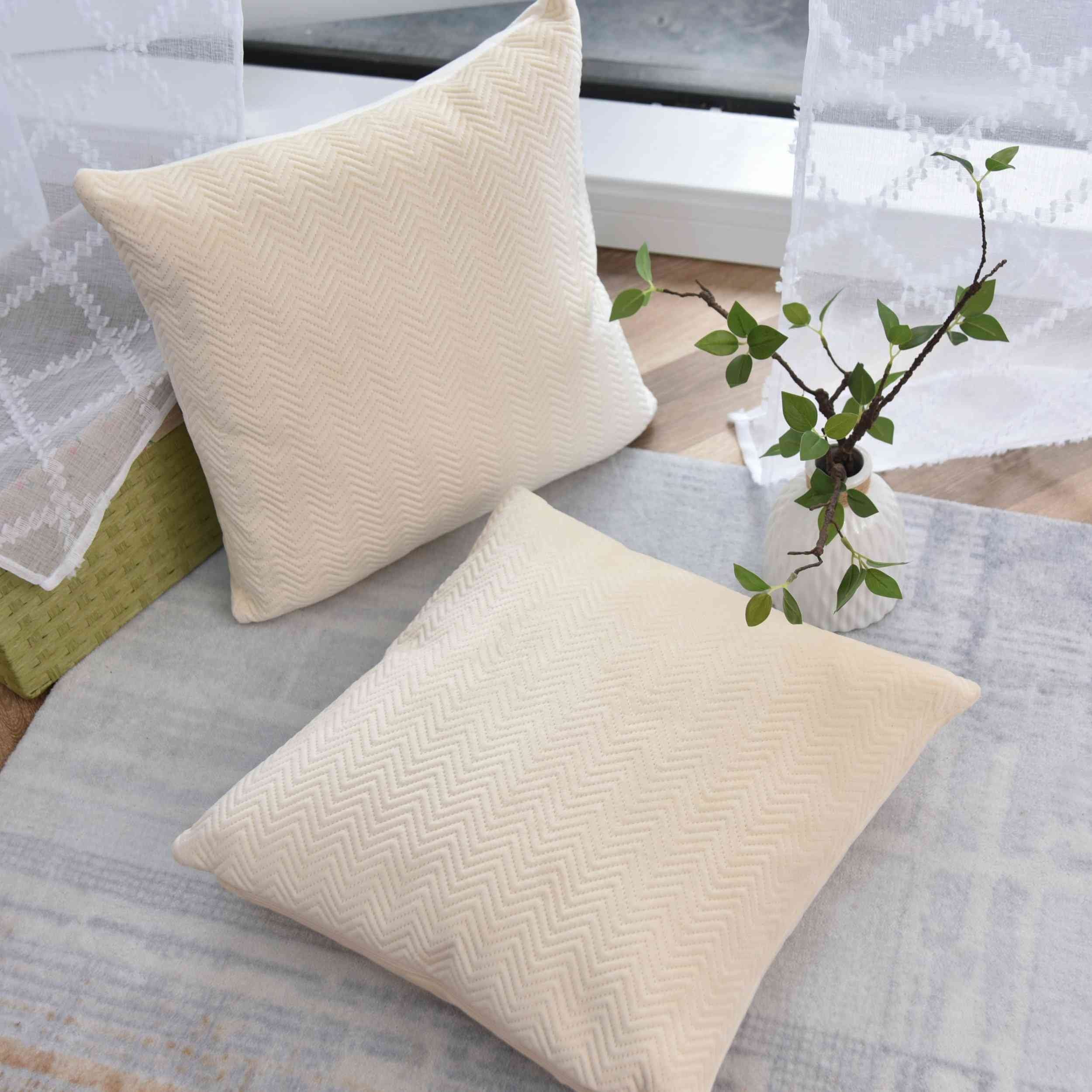 Gardinenbox Dekokissen, 45x45 cm Jacquard »GRETA« günstig online kaufen