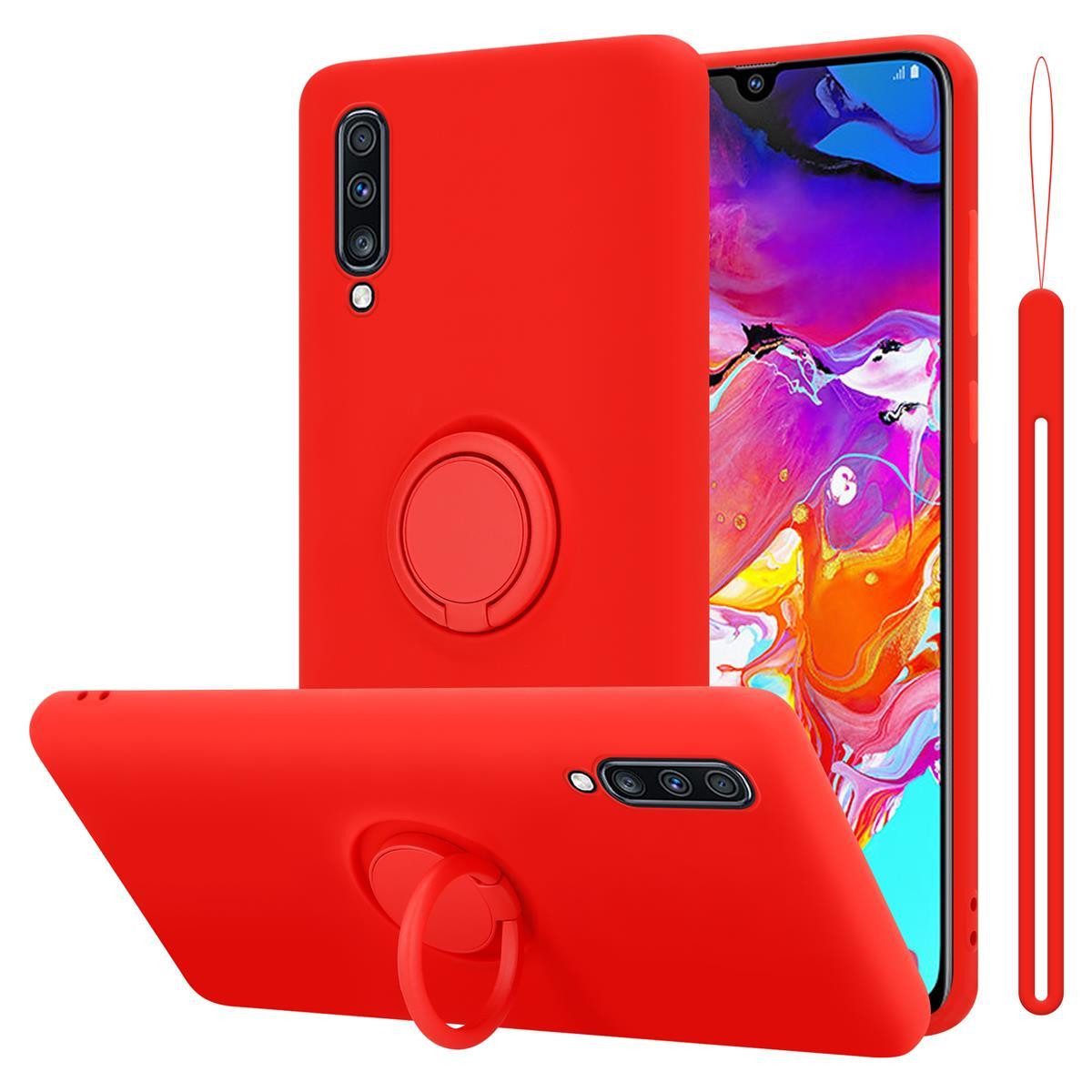 Cadorabo Handyhülle für Samsung Galaxy A70 / A70s Hülle Samsung Galaxy A70 / A70s, Robustes Hard Case - Handy Schutzhülle - Hülle - Back Cover Bumper