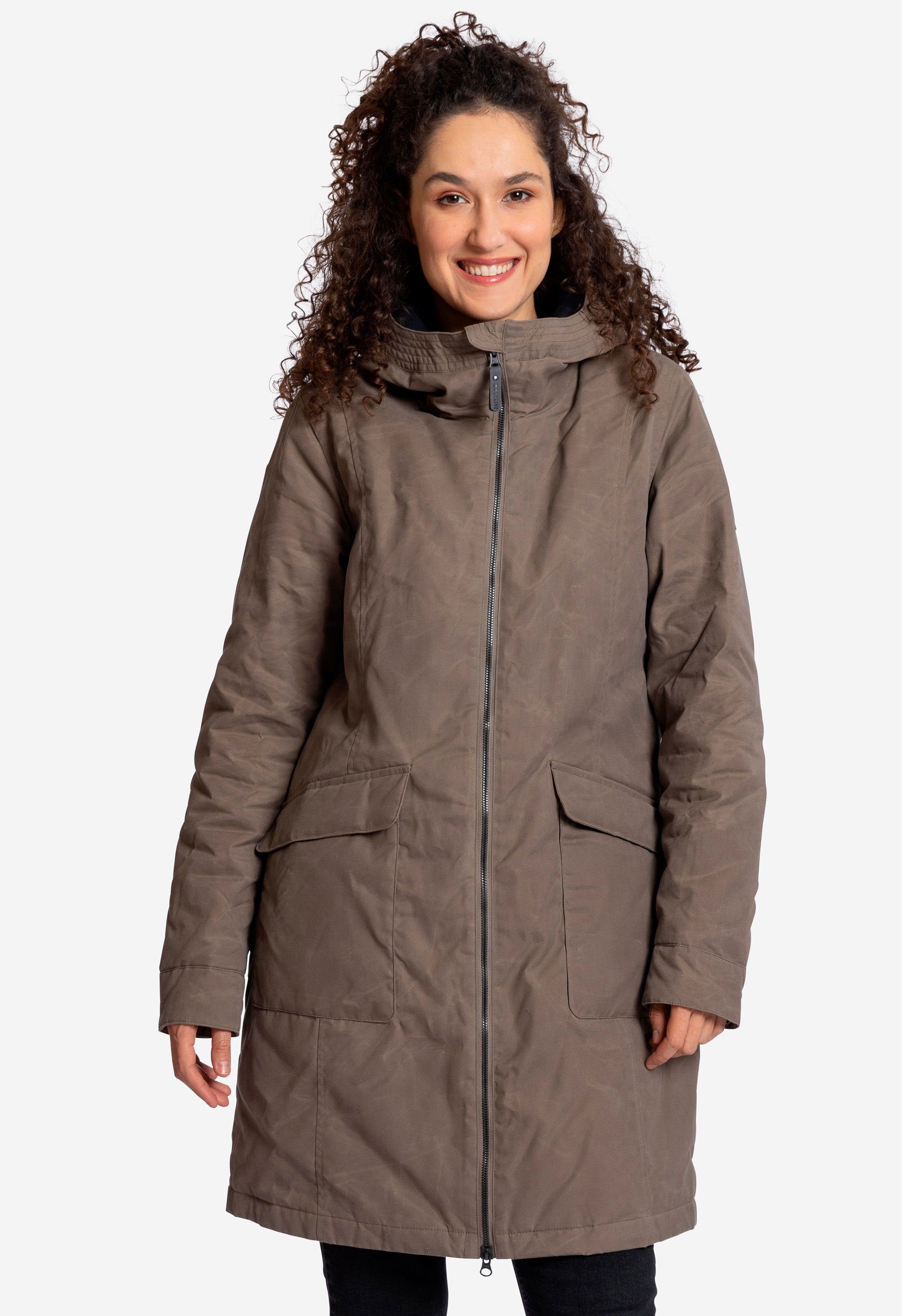 robust Best khaki Winterjacke Simply the langlebig und Elkline