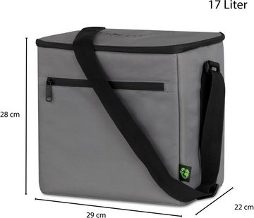 normani Picknickkorb Praktische Kühltasche 17 Liter Mohe, Picknicktasche aus recyceltem Material