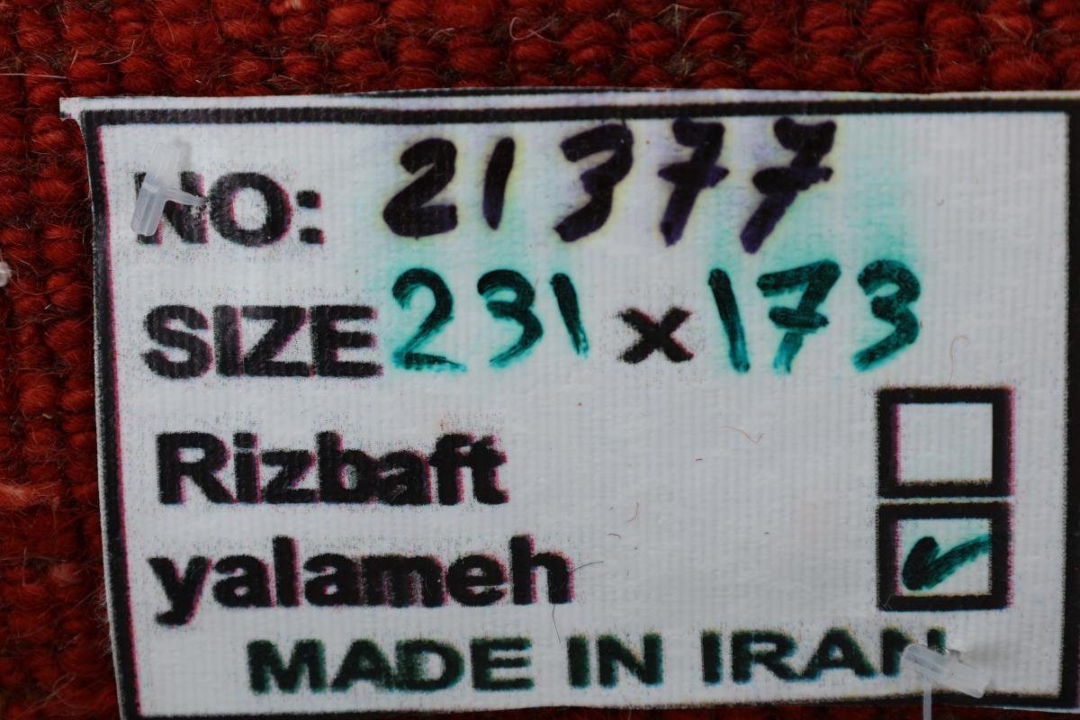 Orientteppich Perser mm Trading, 18 rechteckig, Handgeknüpfter Yalameh Moderner, 173x231 Nain Höhe: Nature Gabbeh