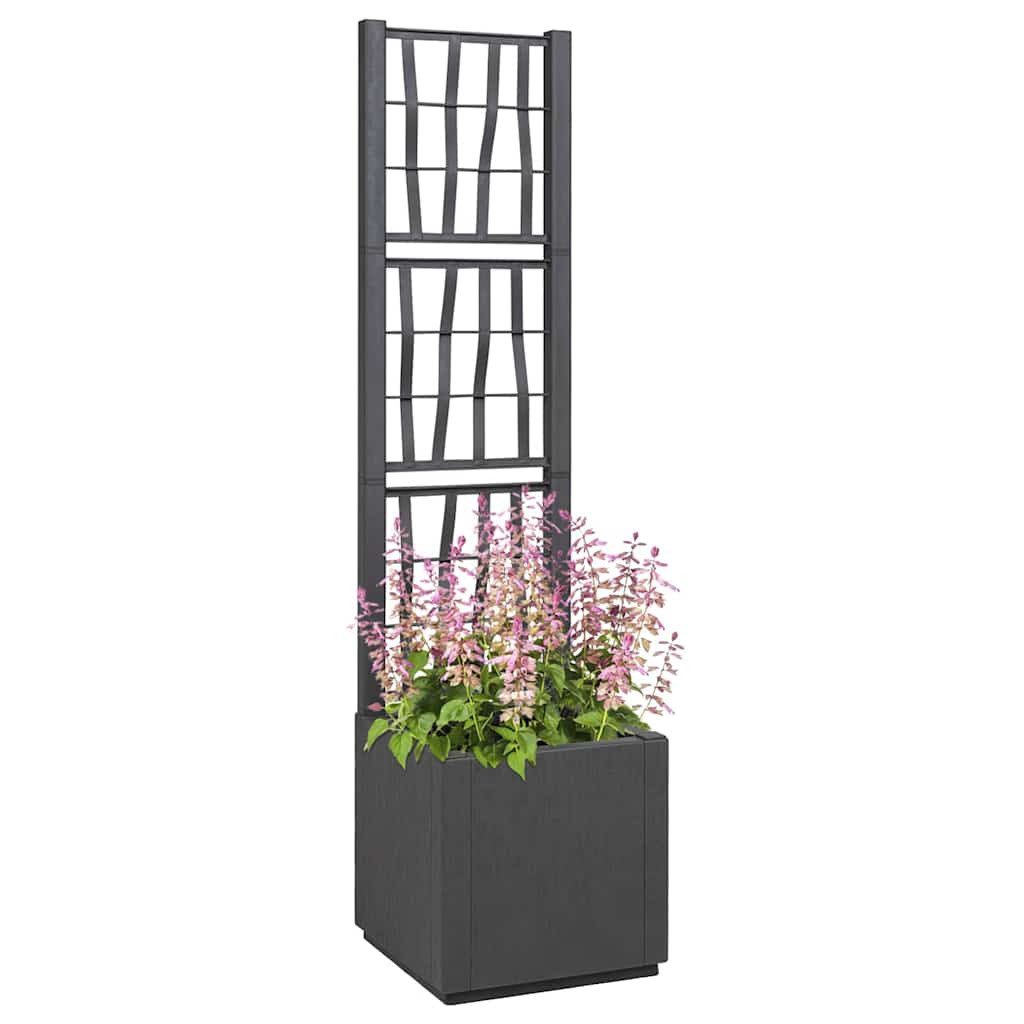 vidaXL Blumentopf Gartenblumentopf Anthrazit 36 x günstig online kaufen