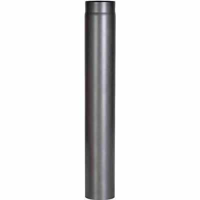 Firefix Ofenrohr Ofenrohr 1000 mm, Ø 150 mm, grau Wandstärke 2 mm, grau