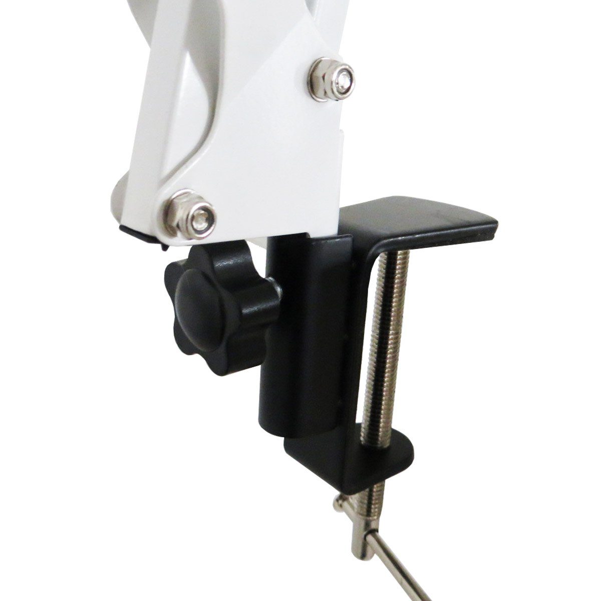 keepdrum Mikrofonständer keepdrum NB35 WH Weiss Tisch-Mikrofonarm, (Inklusive Mikrofonklammer), Ideal für Podcaster, Rundfunk, Broadcasts oder Gaming