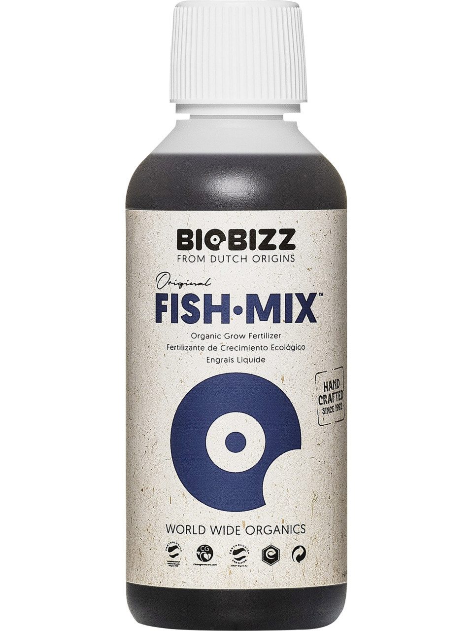 Biobizz Pflanzendünger BioBizz Grow Dünger Fish-Mix 250 ml
