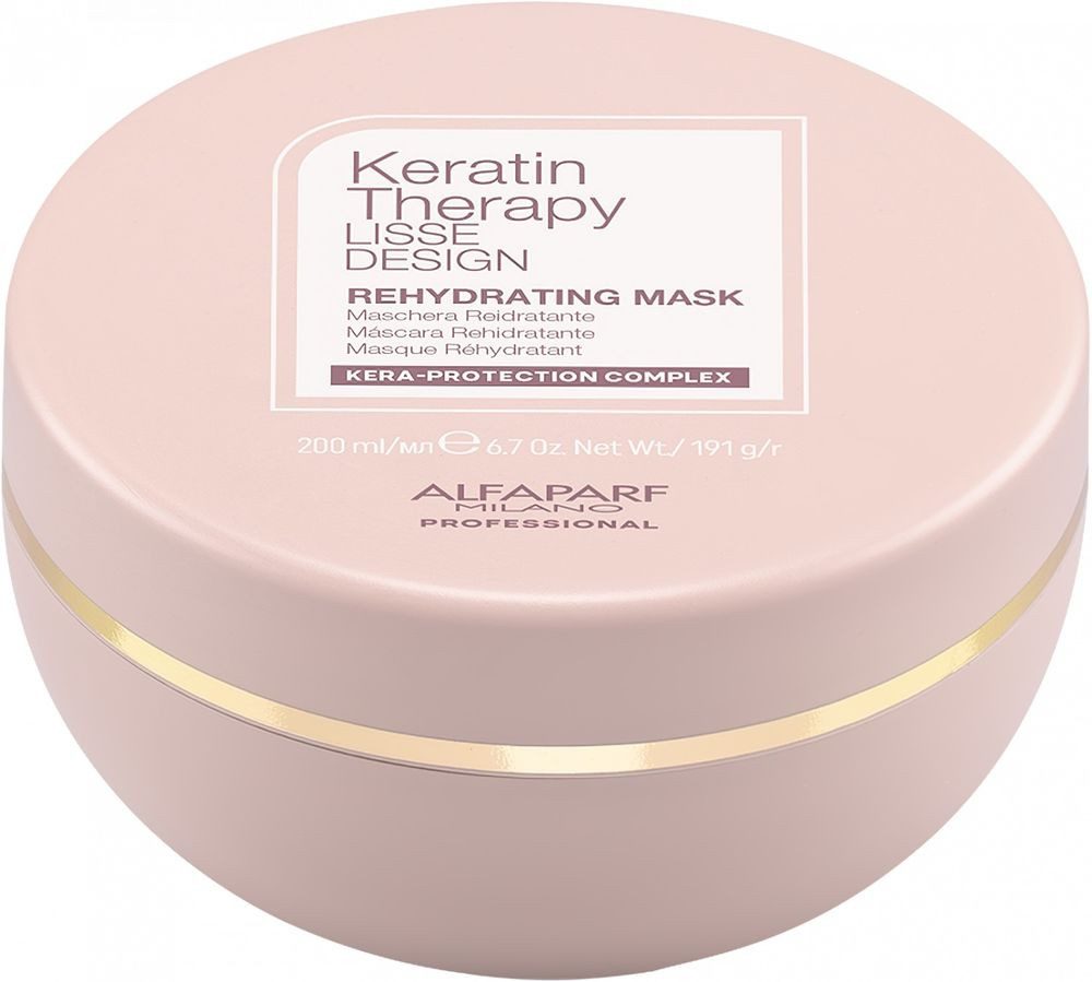 Haarmaske Alfaparf Milano Keratin Therapy Rehydrating Mask 200 ml