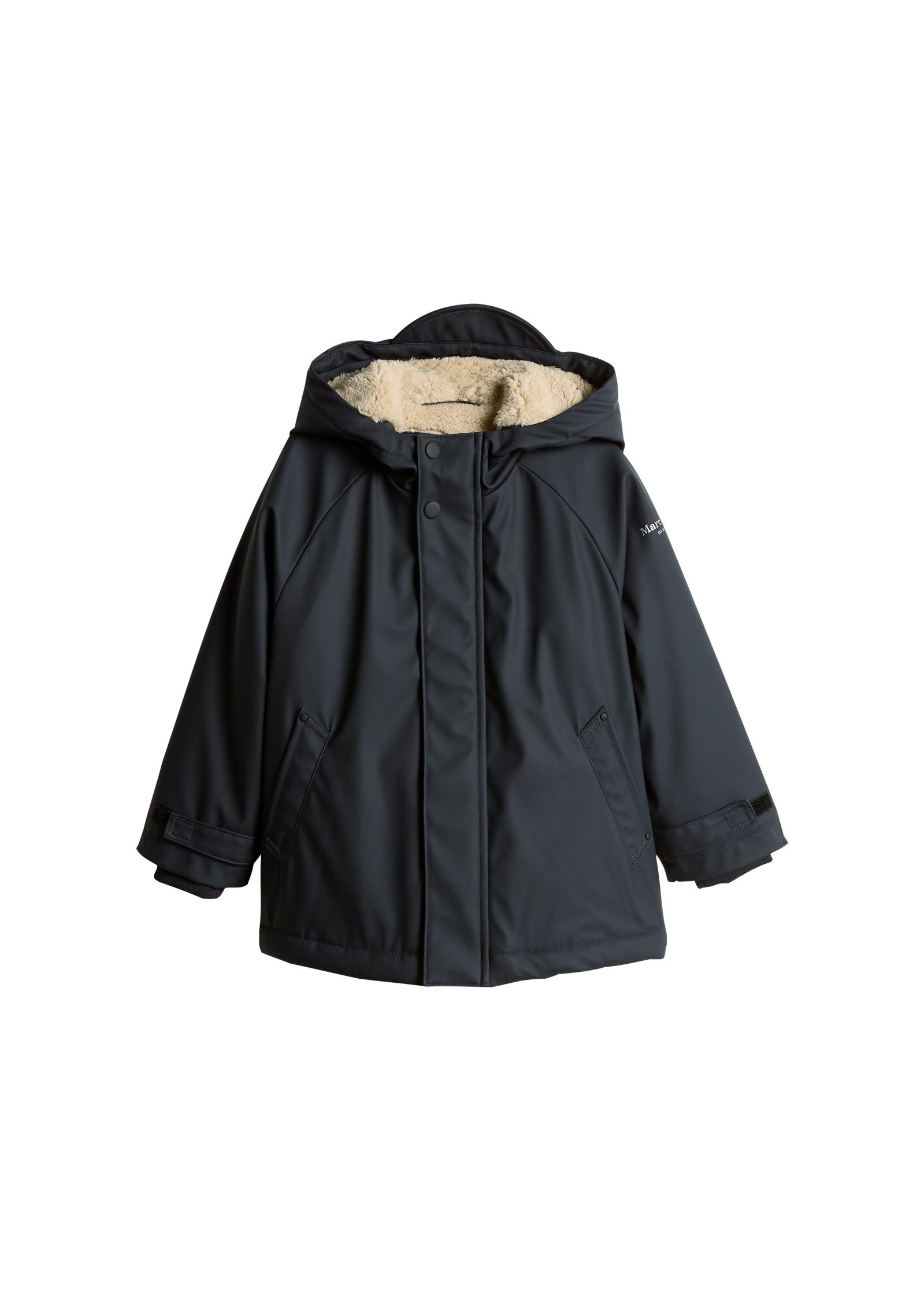 Marc O'Polo Outdoorjacke mit flauschigem Teddyfell-Futter