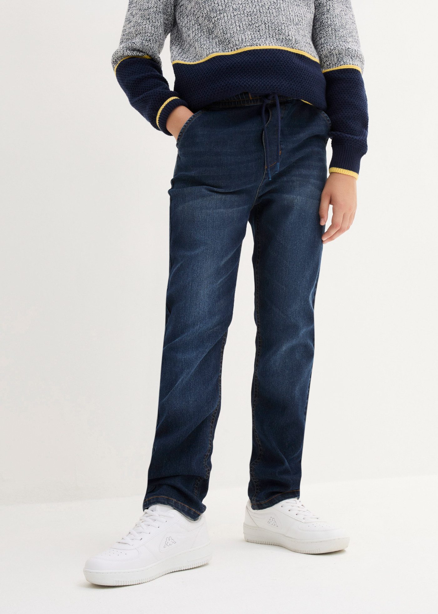 bonprix Regular-fit-Jeans für Kinder, mit Schlupfform