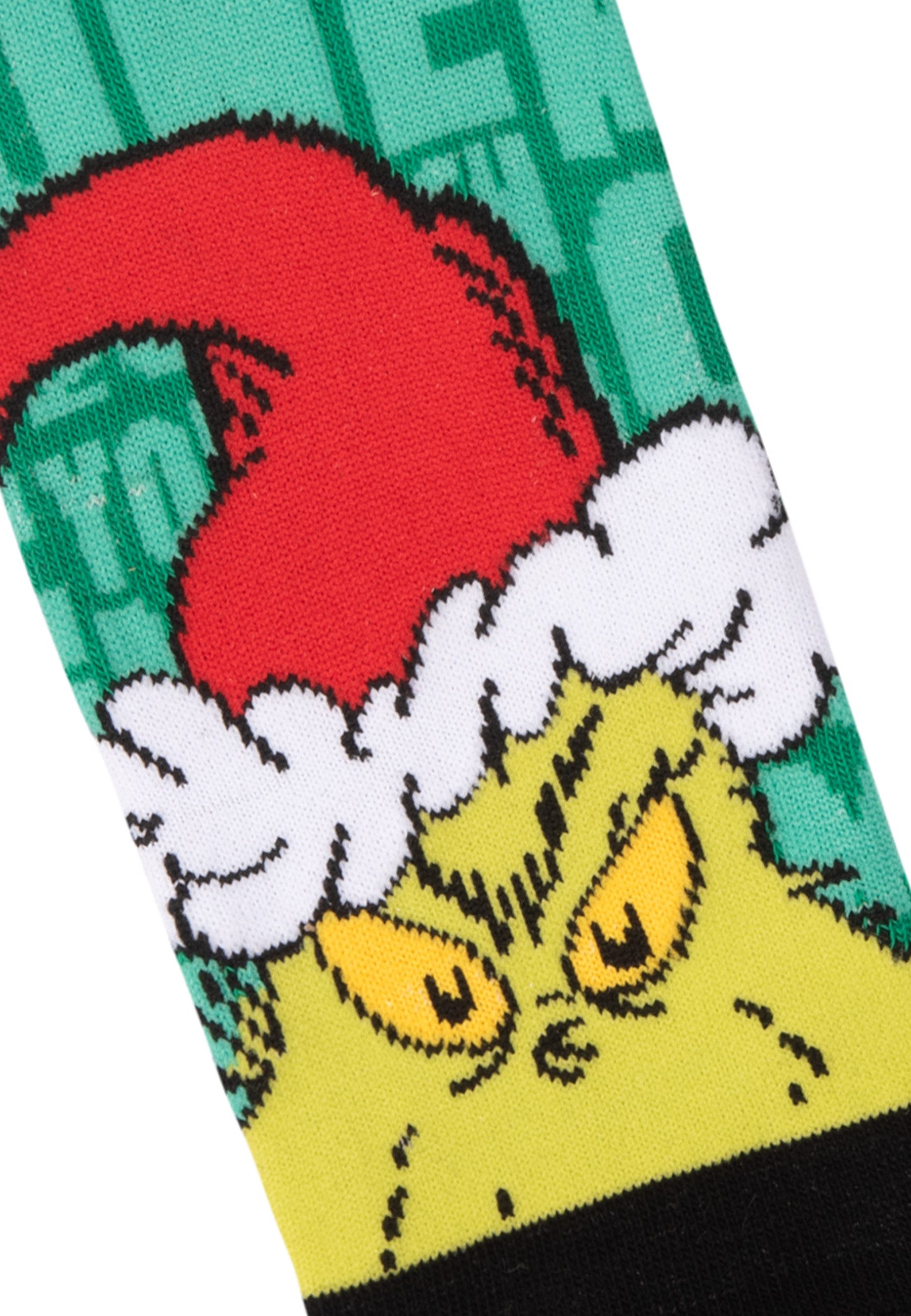 United Labels® Socken The Grinch Socken Herren Merry Grinchmas Sneaker Herrensocken Grün