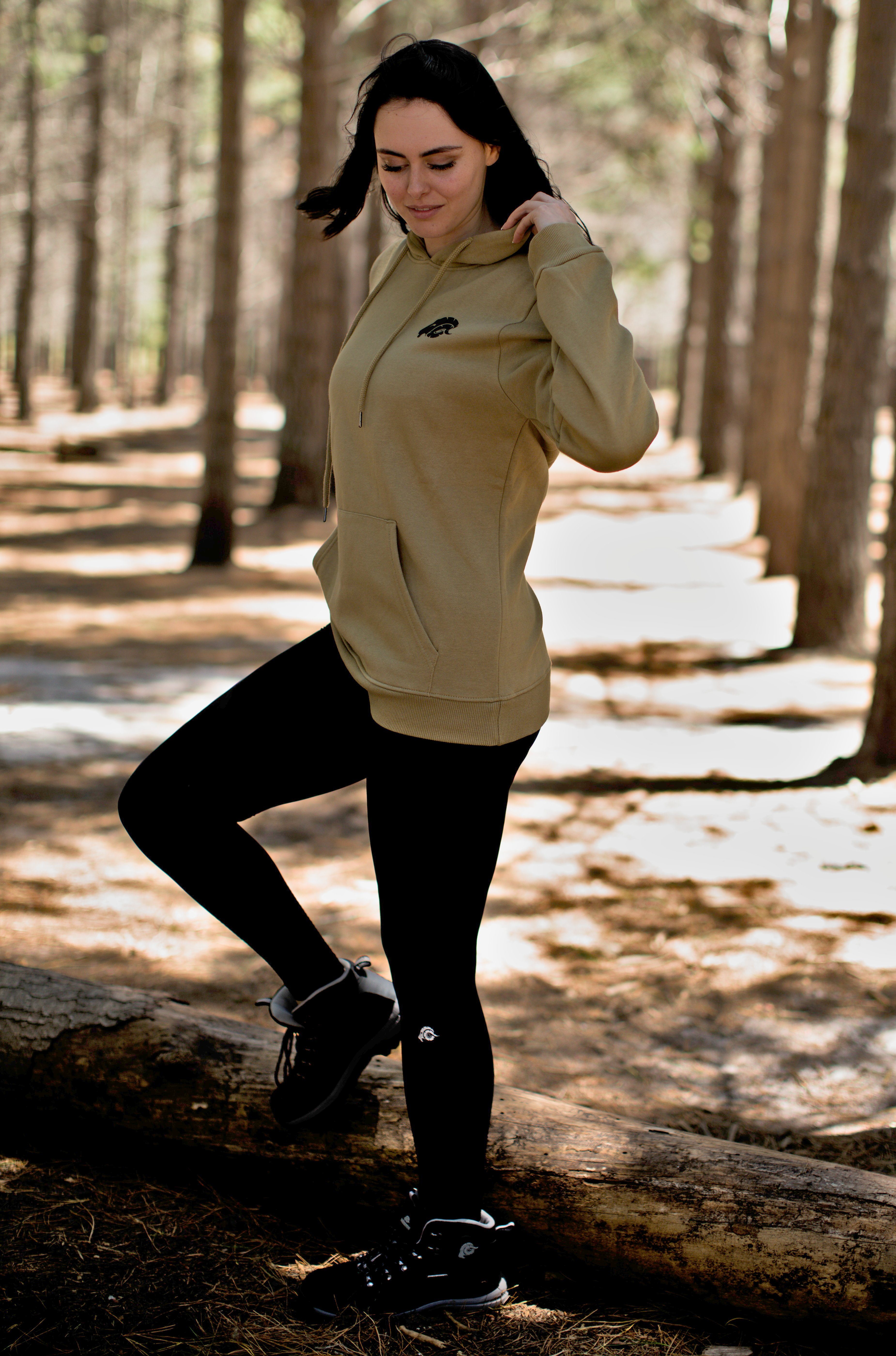 GUGGEN Mountain Hoodie Damen Kapuzenpullover Hoodie Pullover Damenhoodie HW08 Pullover mit Kapuze und Fleece