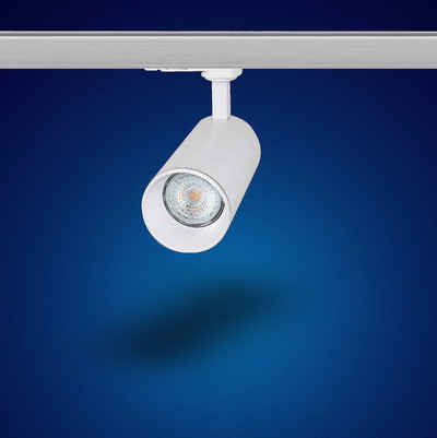 Mextronic LED Deckenspot »LED 3 Phasen Leuchte 5W Warmweiss Dimmbar L501 für Schienensystem«