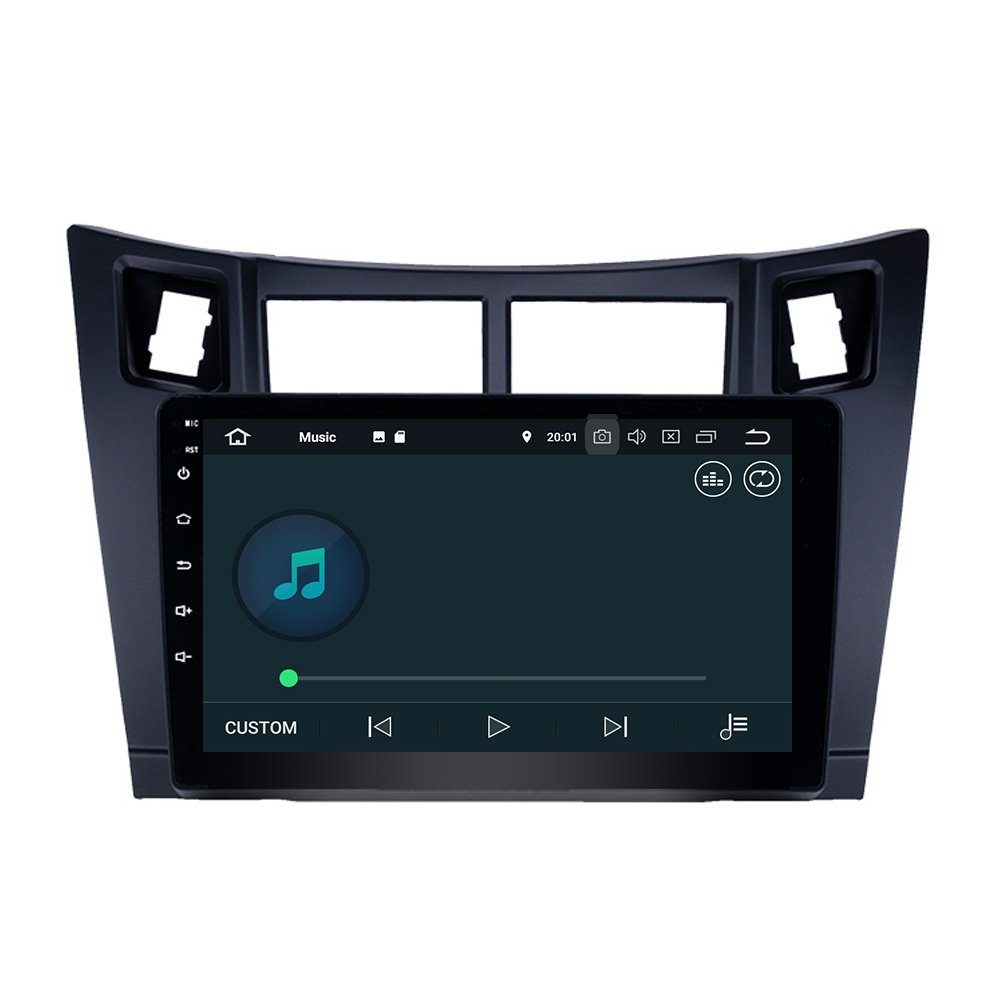 TAFFIO 9" Touch Android GPS Einbau-Navigationsgerät Autoradio Vitz CarPlay Yaris Toyota Platz für