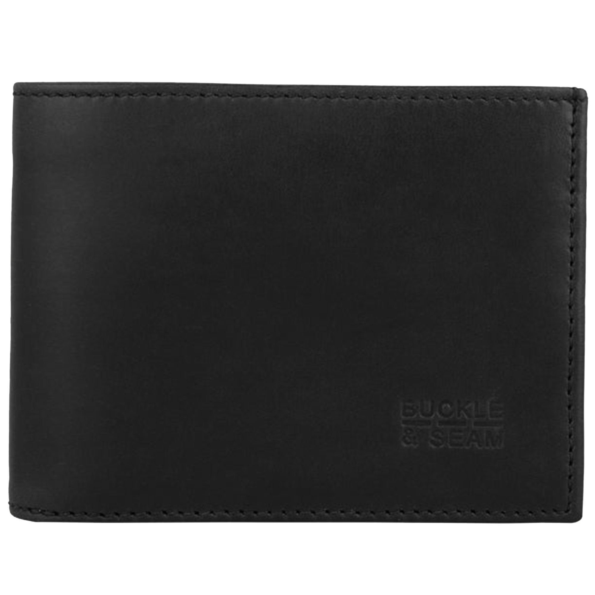 Buckle & Seam Geldbörse Bill, Leder black