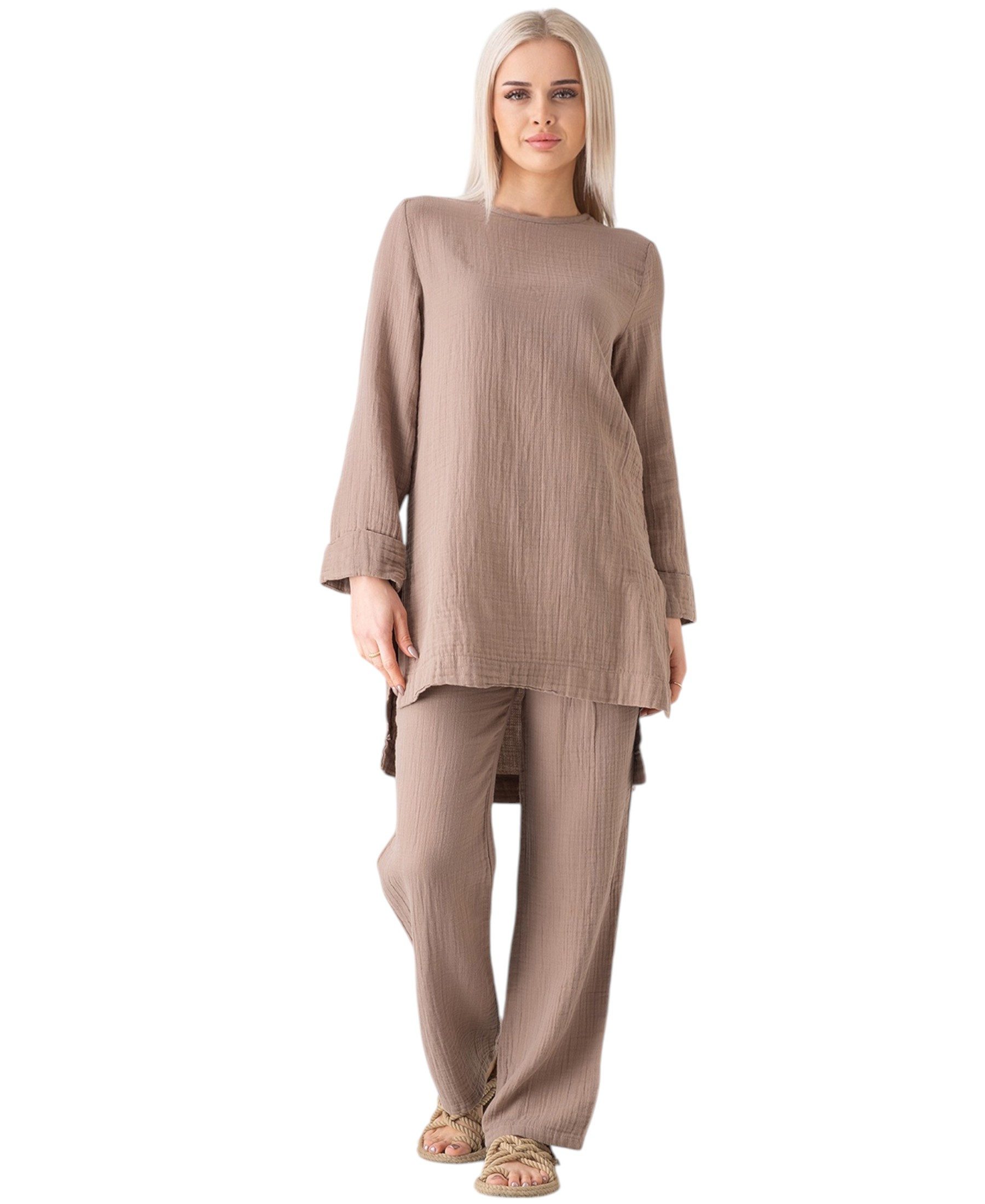 WENOR Hosenanzug Hosenanzug Tunika Set aus günstig online kaufen