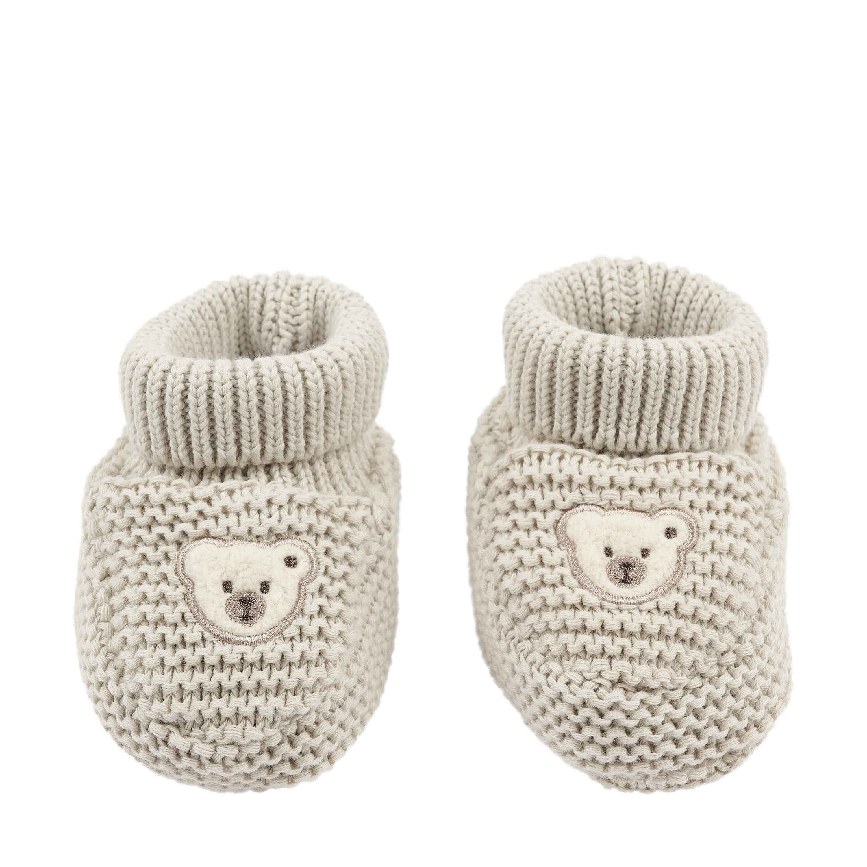 Steiff Babyschuhe GOTS Baby Wellness, gefüttert Wagenschuh