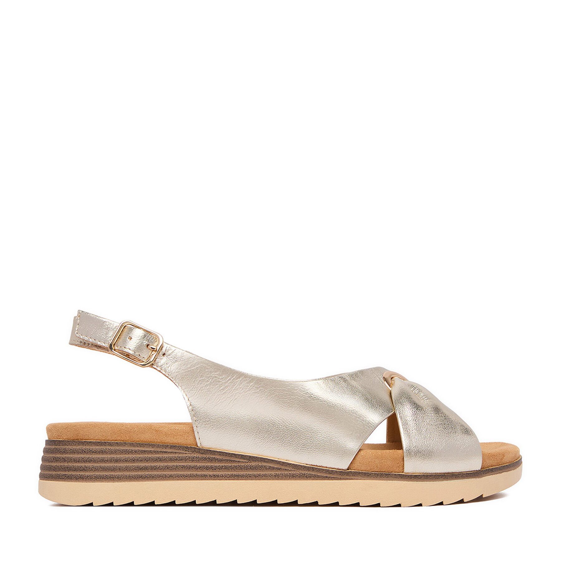 LASOCKI Lasocki Damen-Sandalen Gold Sandale