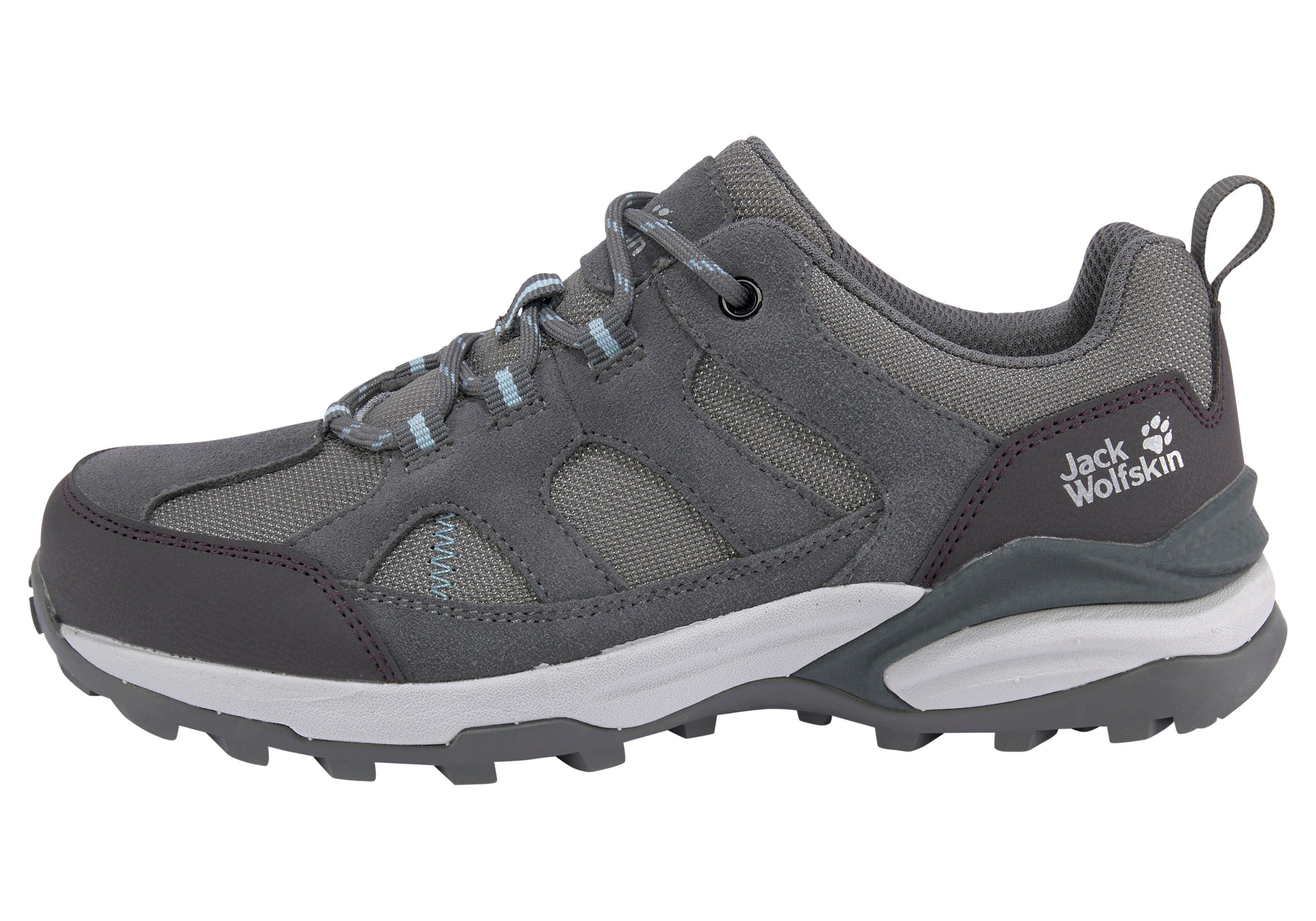 GREAT LOW 2 HIKE Wolfskin Jack W Wanderschuh anthrazit-blau