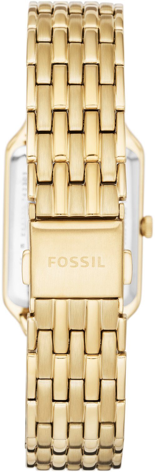 Fossil Quarzuhr RAQUEL ES5220, Armbanduhr, Damenuhr, Edelstahlarmband, analog, Tag