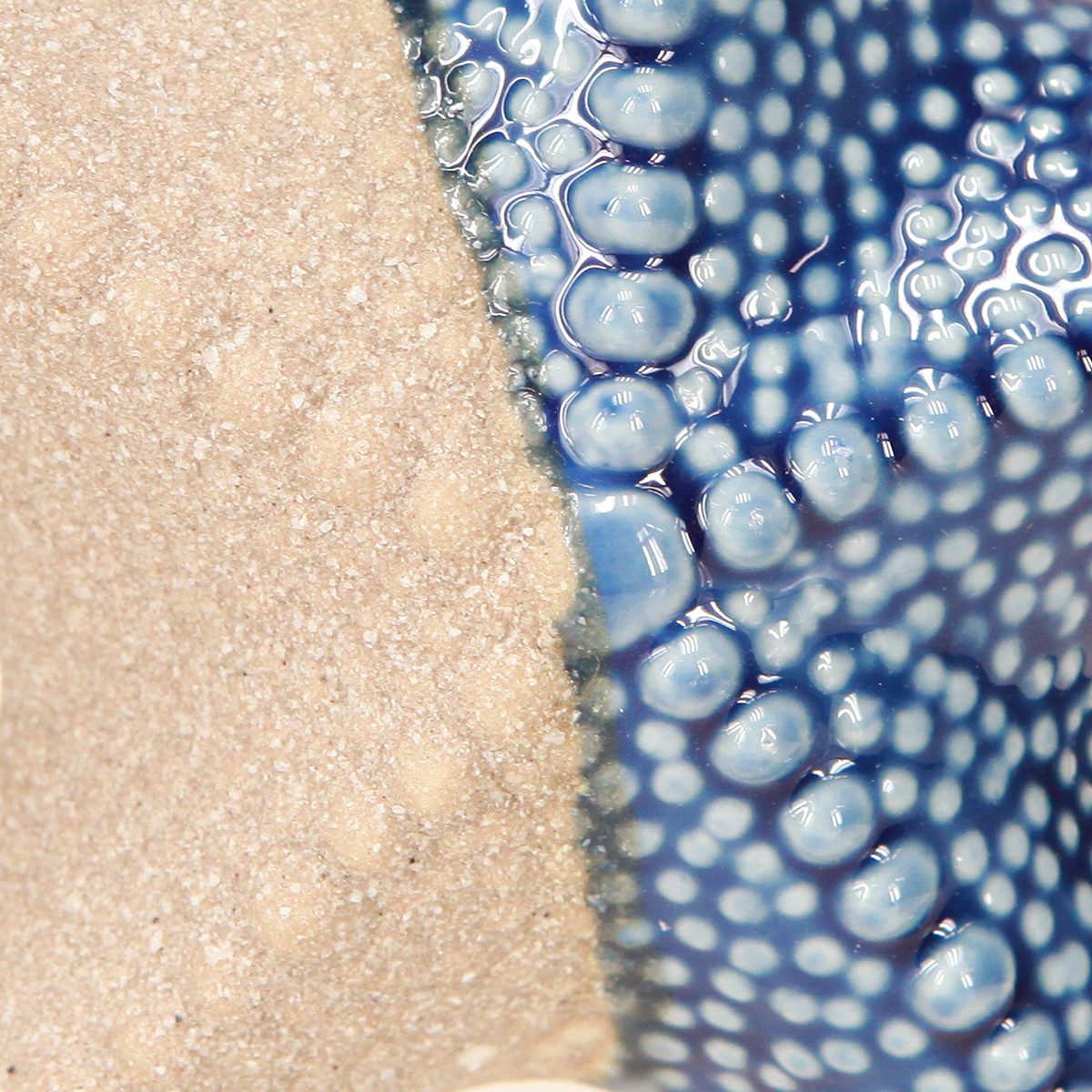 Viana Dekofigur Porzellan Seestern Blau Sand günstig online kaufen