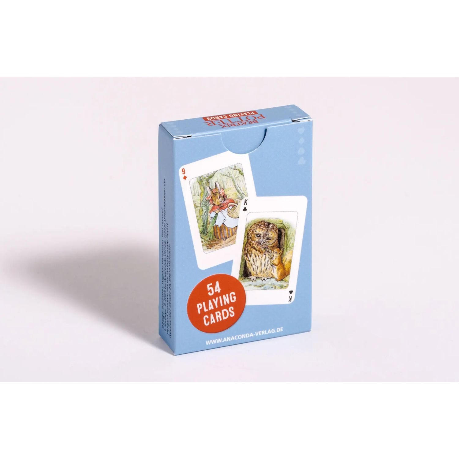 Anaconda Spiel Kartenspiel Beatrix Potter. 54 Spielkarten mit 53 Motiven von Peter...