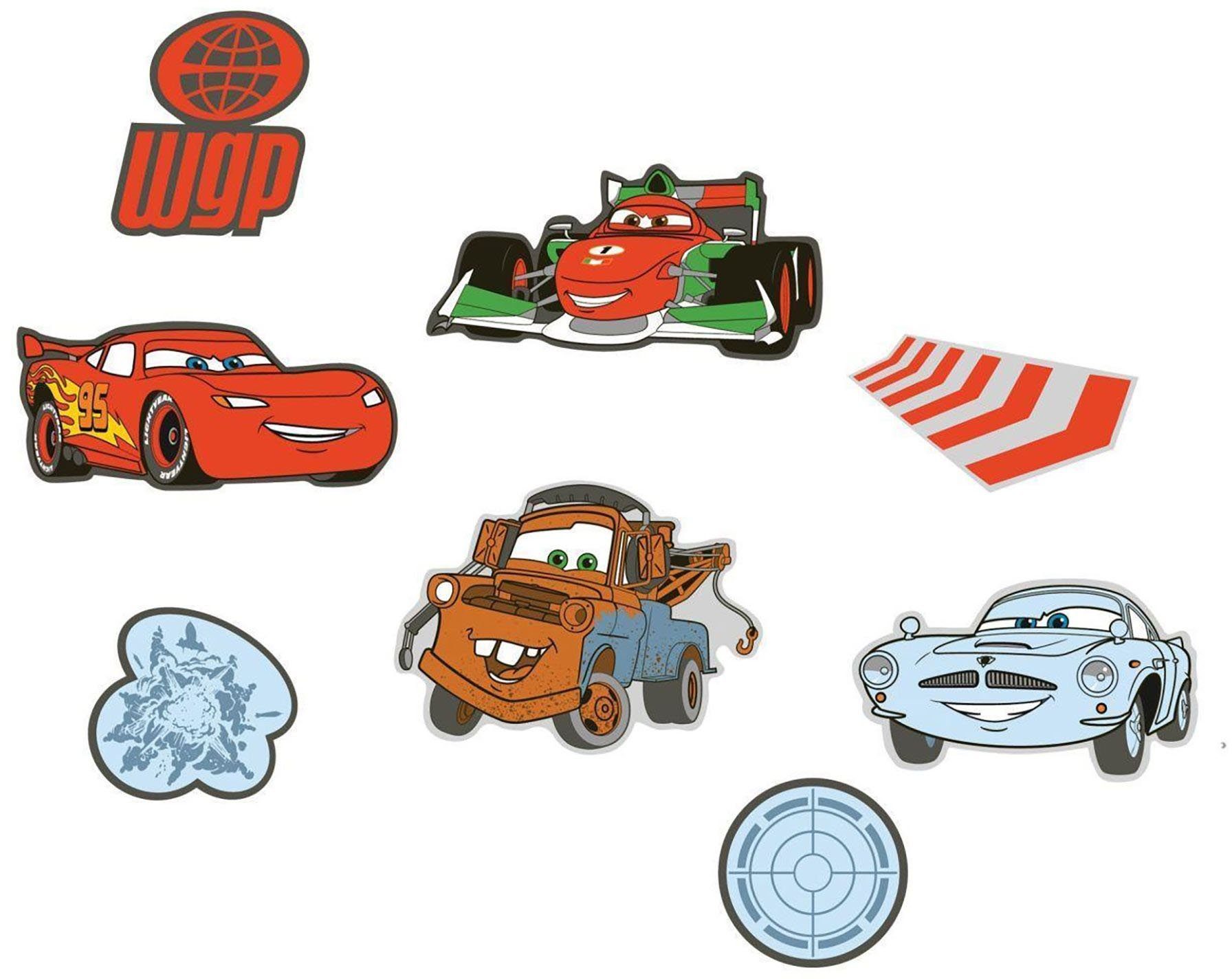 Disney Wandtattoo Cars - 24 Stickers (Set, 24 St)