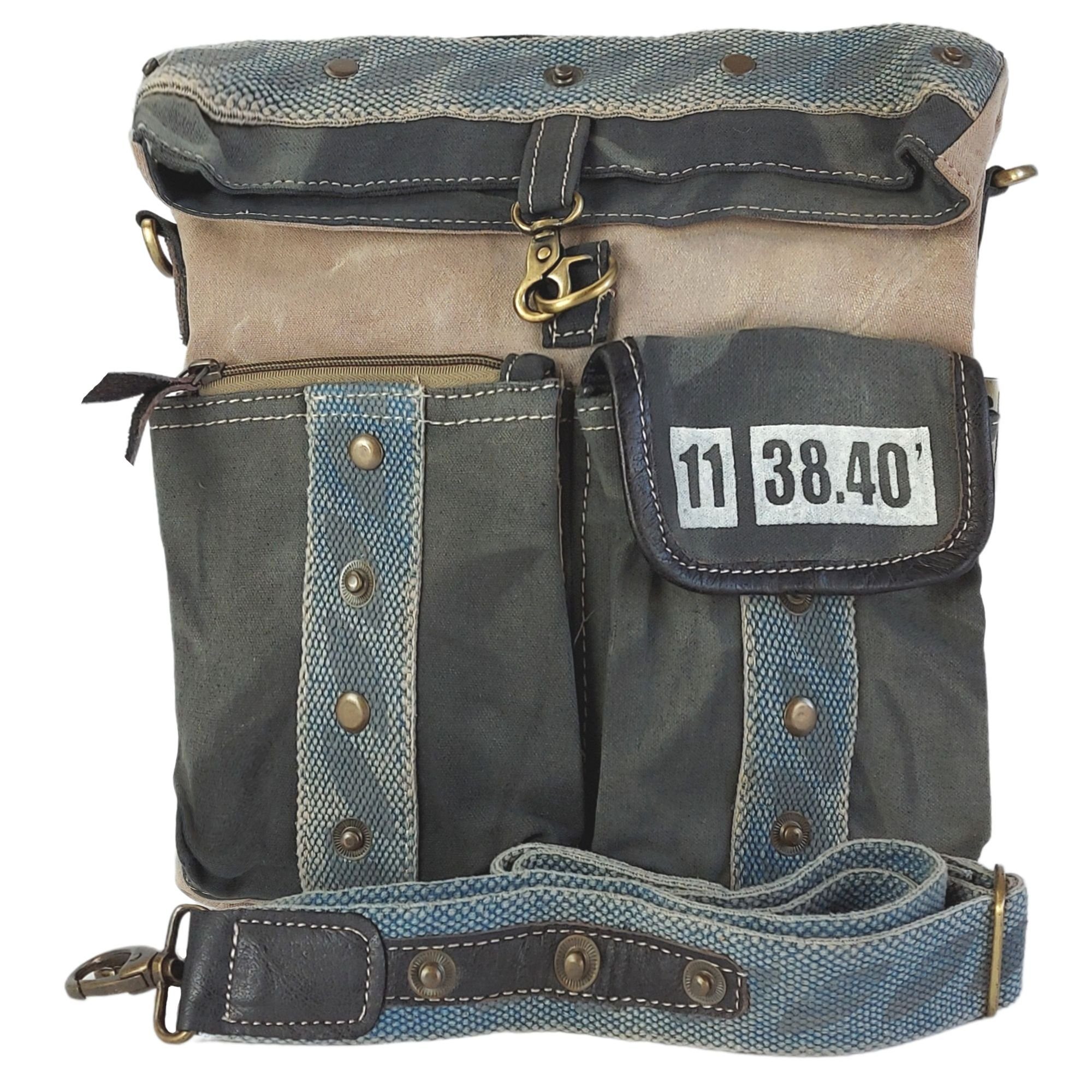 in für Große Vintage Canvas. Henkel Crossbody Sie/ Umhängetasche Tasche Ihn, Umhängetasche auf Design den Druck aus Sunsa