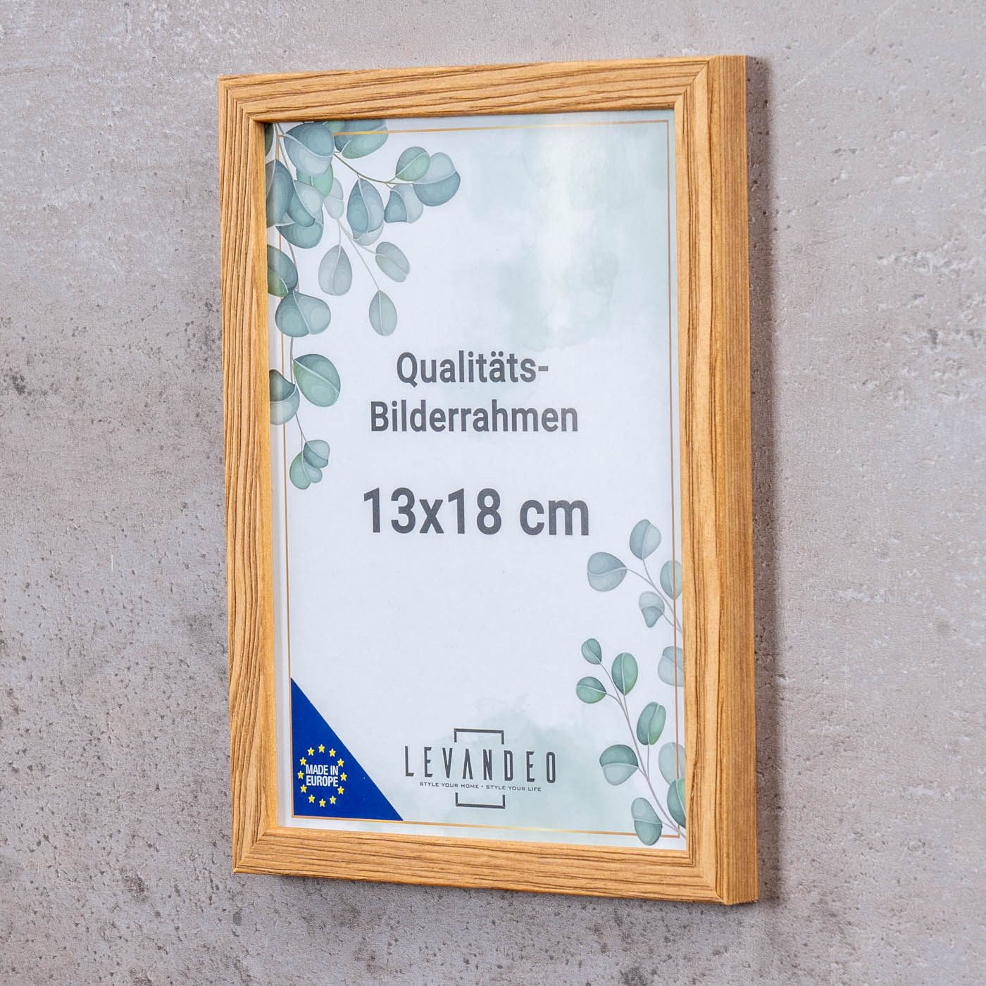 Levandeo® Bilderrahmen, Bilderrahmen Echtholz Made in günstig online kaufen
