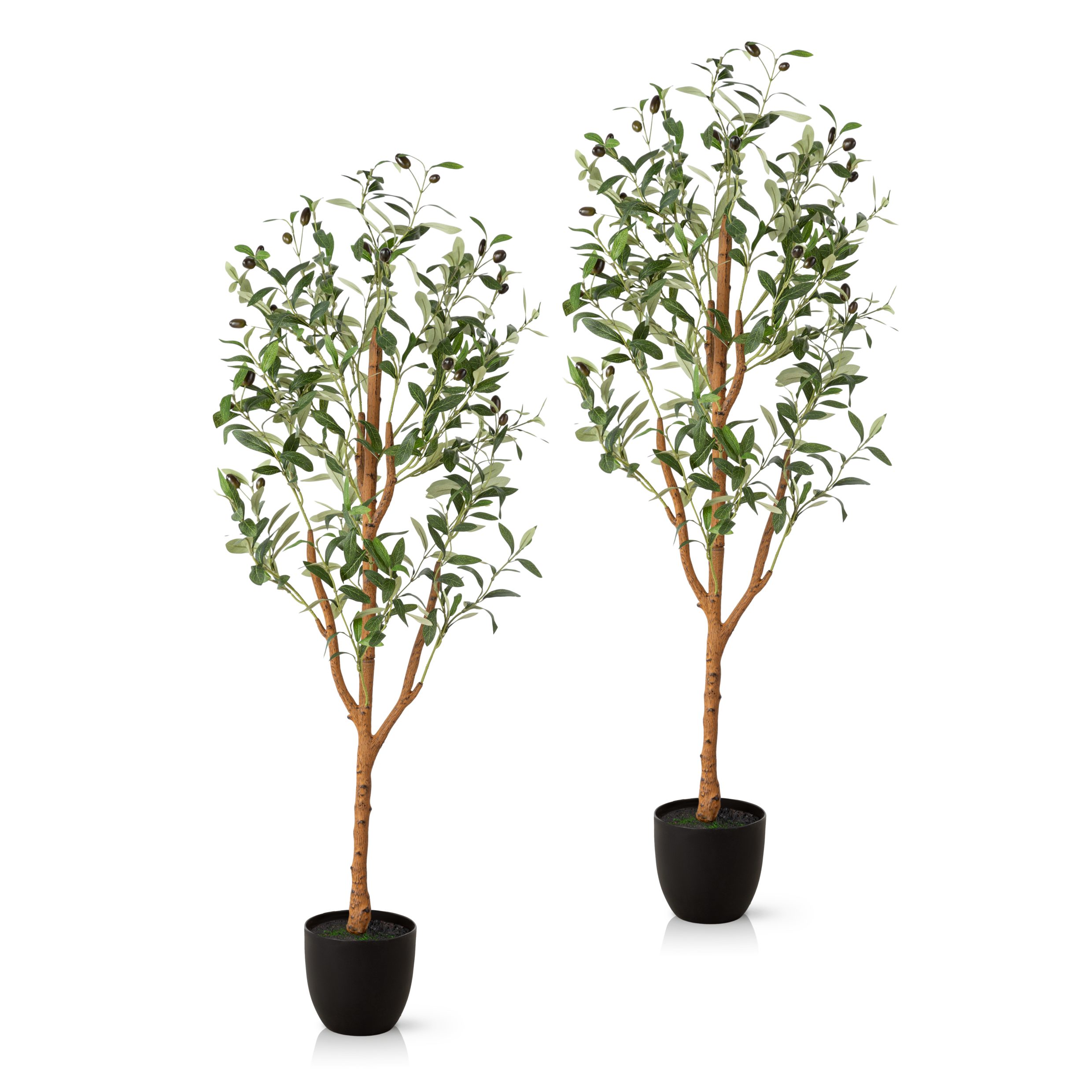 Kunstbaum Künstlicher Olivenbaum, Kunstpflanze Olivenbaum künstlich Olive, PASCH, Höhe 120 cm
