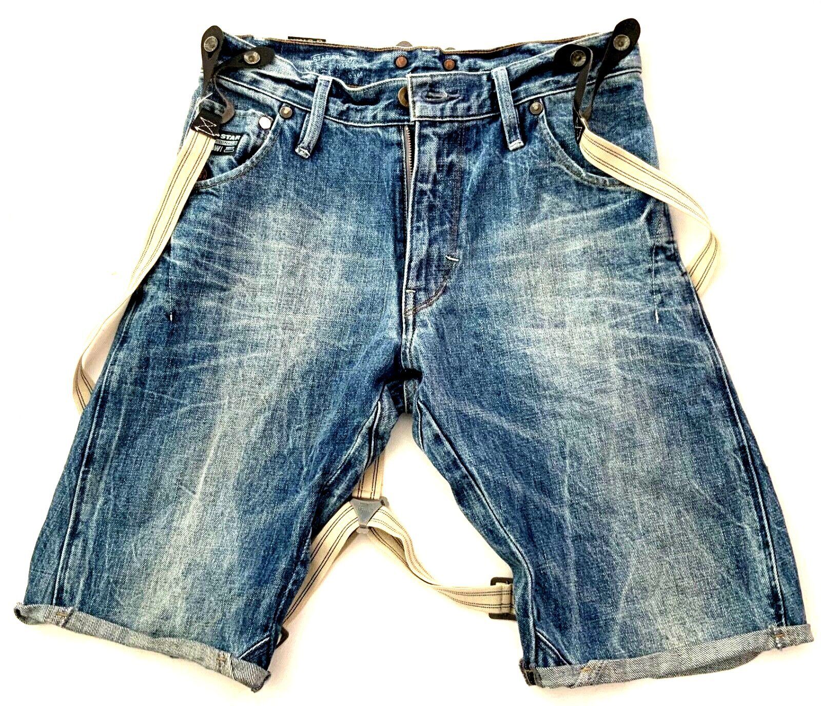 G-Star RAW Jeansshorts »G-Star Raw 3301 3D Loose Tapered Hosenträger Herren  Jeans Short« online kaufen | OTTO