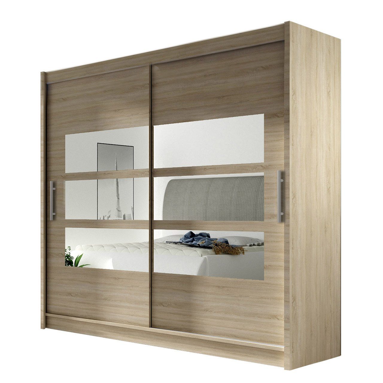 MIRJAN24 Kleiderschrank London III 180 (mit günstig online kaufen
