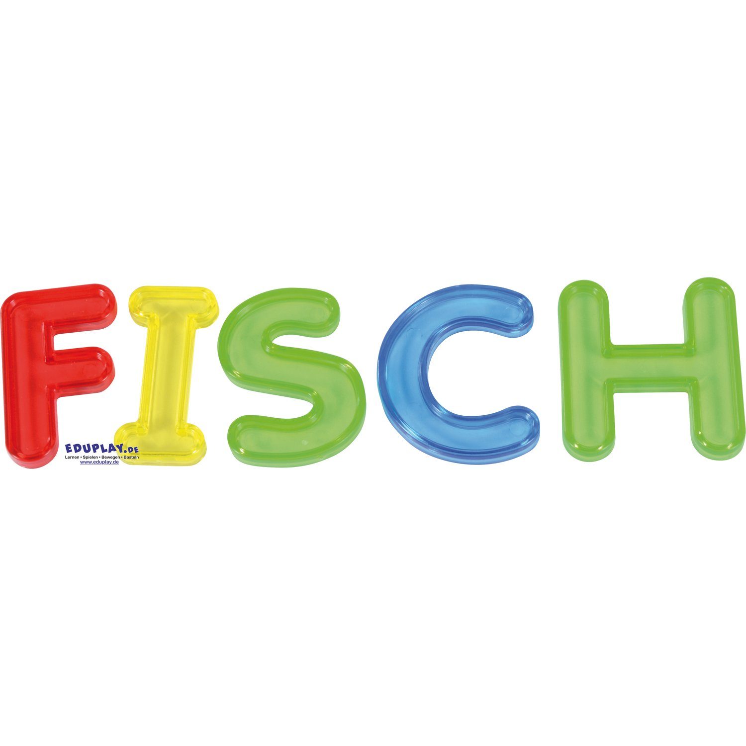 EDUPLAY Lernspielzeug Transparente Buchstaben (26-St) – Bild 5 von 5