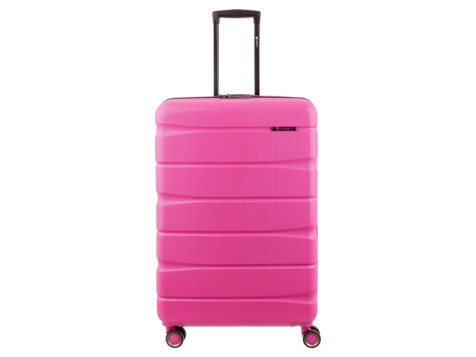 Franky Handgepäckkoffer ABS13 76er Trolley Hartschale, 4 Rollen, Dehnfalte