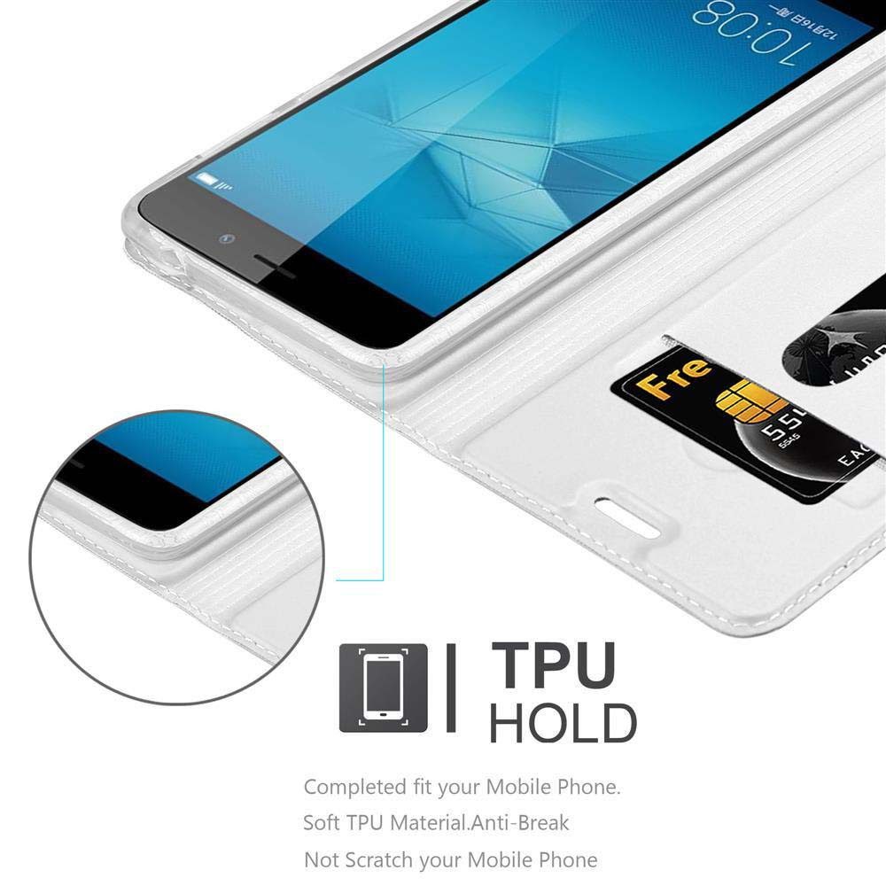 Cadorabo Handyhülle für Honor 5C Hülle Honor 5C, Schutzhülle Hülle mit Standfunktion, Magnetverschluss und Kartenfach