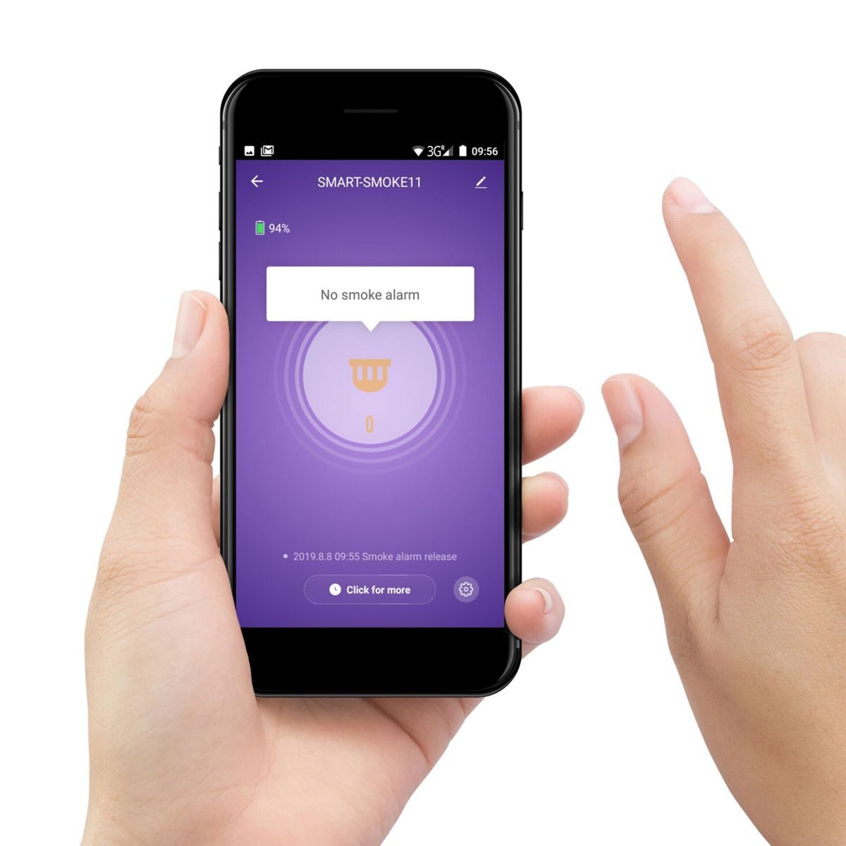 Alecto Smart WLAN Rauchmelder 10 Jahre Gefahrenmeldeanlage