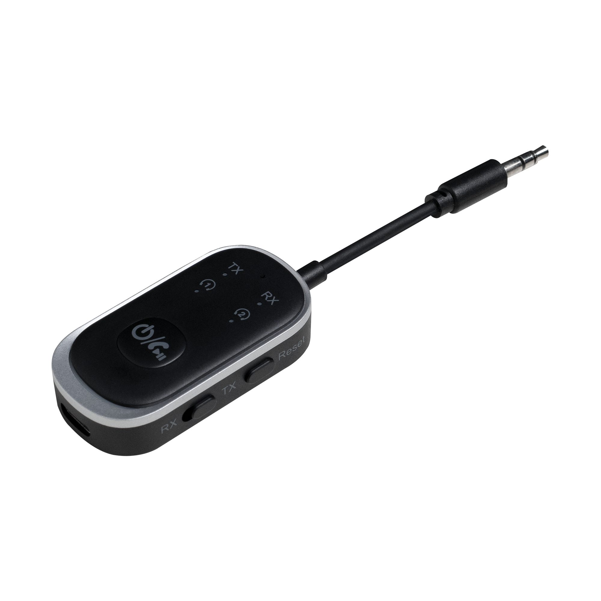 Scapade Bluetooth®-Sender AirPro Dual Bluetooth-Sender für Flugreisen mit TX/RX-Modus, Zubehör für Smartphones, Tablets, TV, PC, Bluetooth-Kopfhörer & mehr, für 2 Geräte gleichzeitig