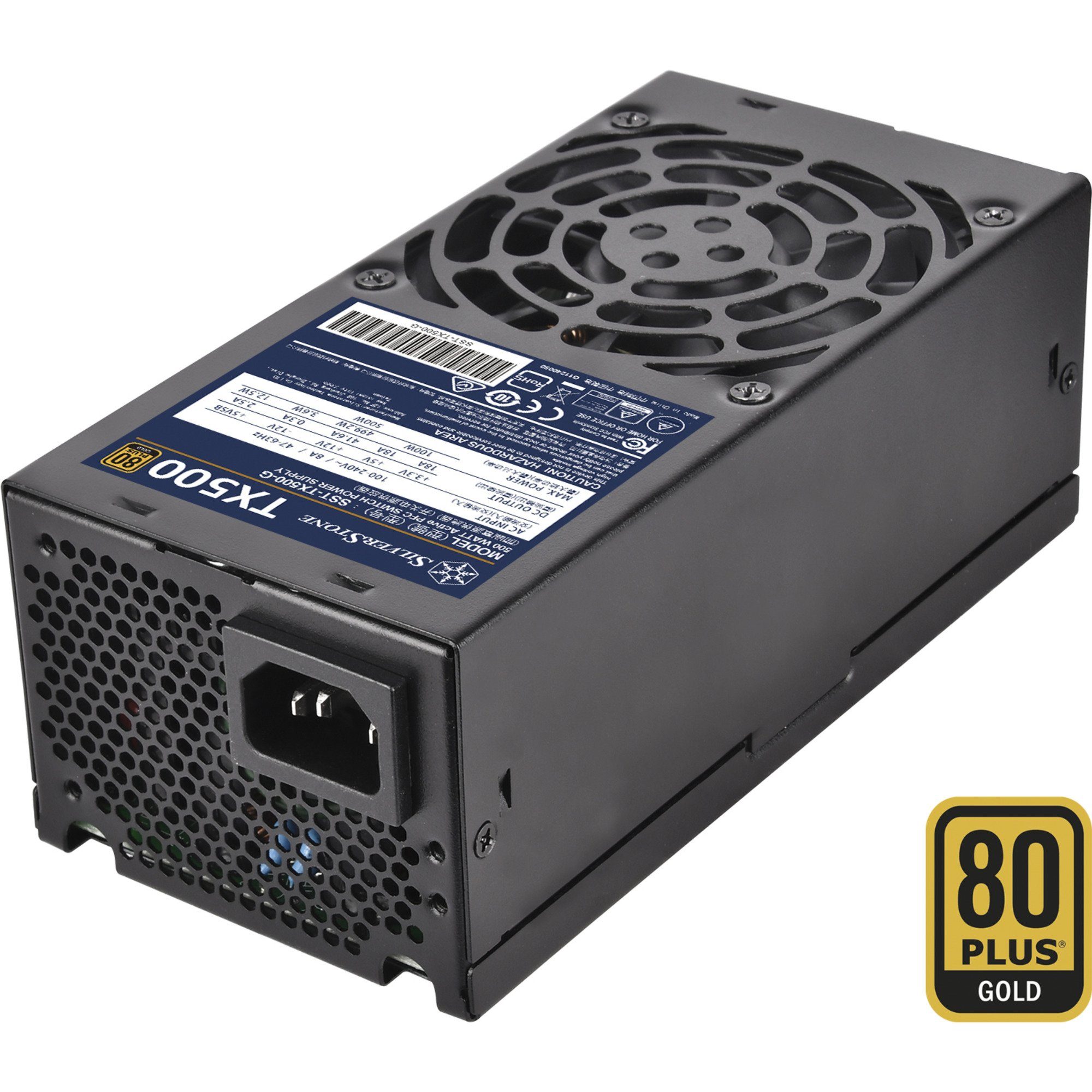 Silverstone SilverStone SST-TX500-G 500W, PC-Netzteil, (2x PC-Netzteil