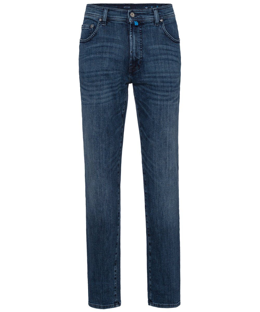 Denim Green Rivet Comfort 5-Pocket-Jeans Blue Stone Dijon Vintage Stretch Pierre Cardin Fit
