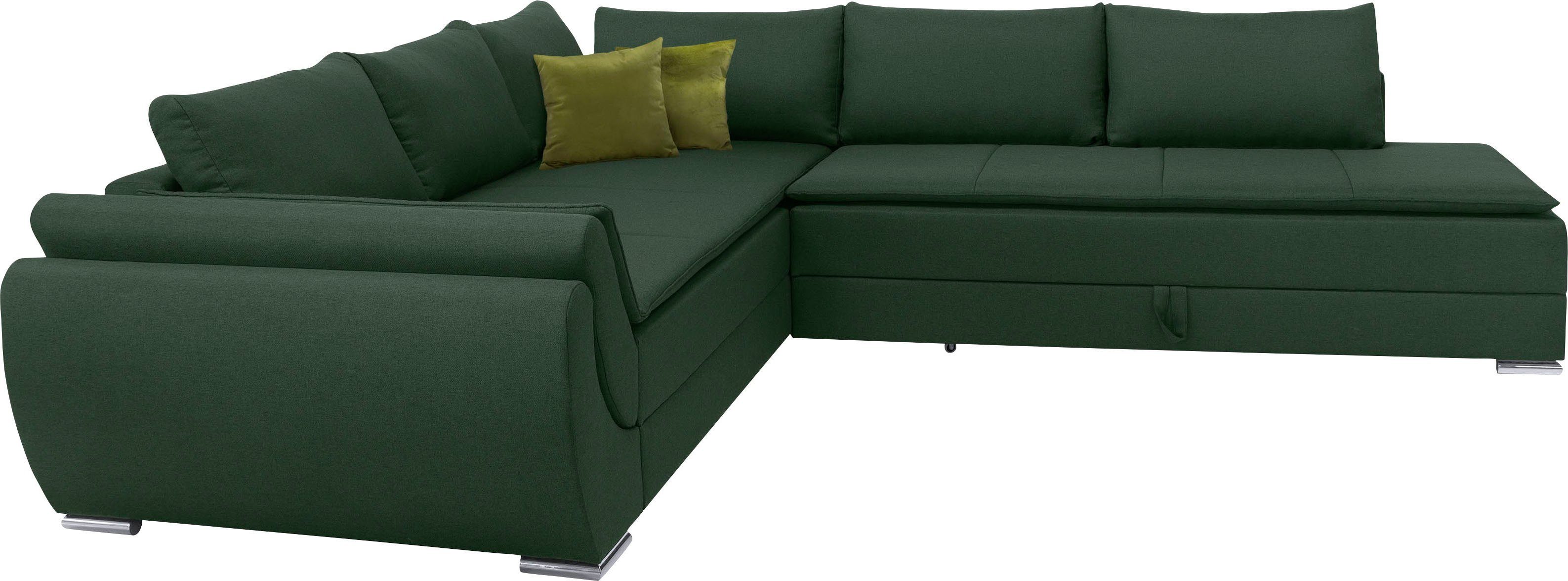 INOSIGN Ecksofa Göteborg, mit Boxspring-Bettfunktion und günstig online kaufen